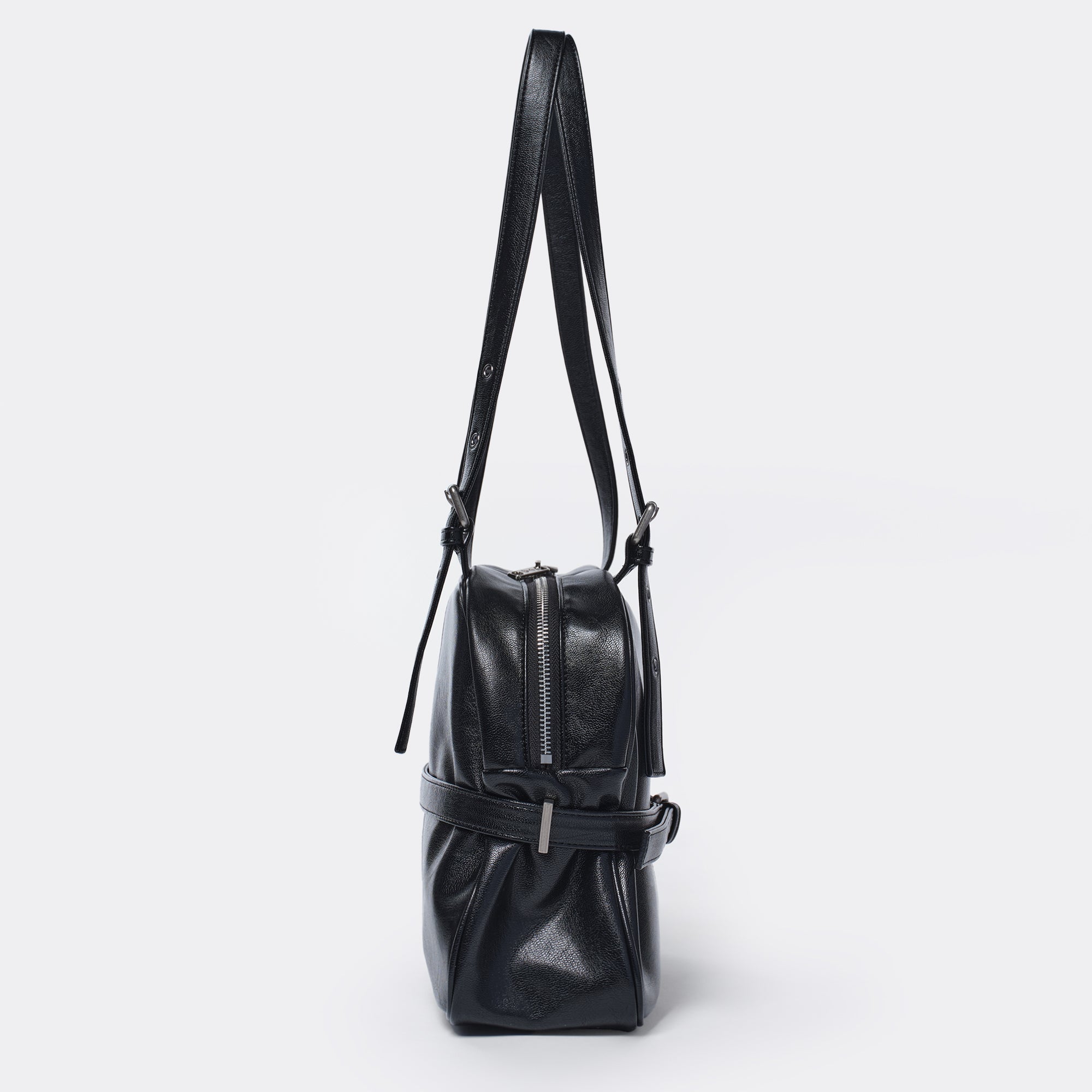 dome belt bag M goat black