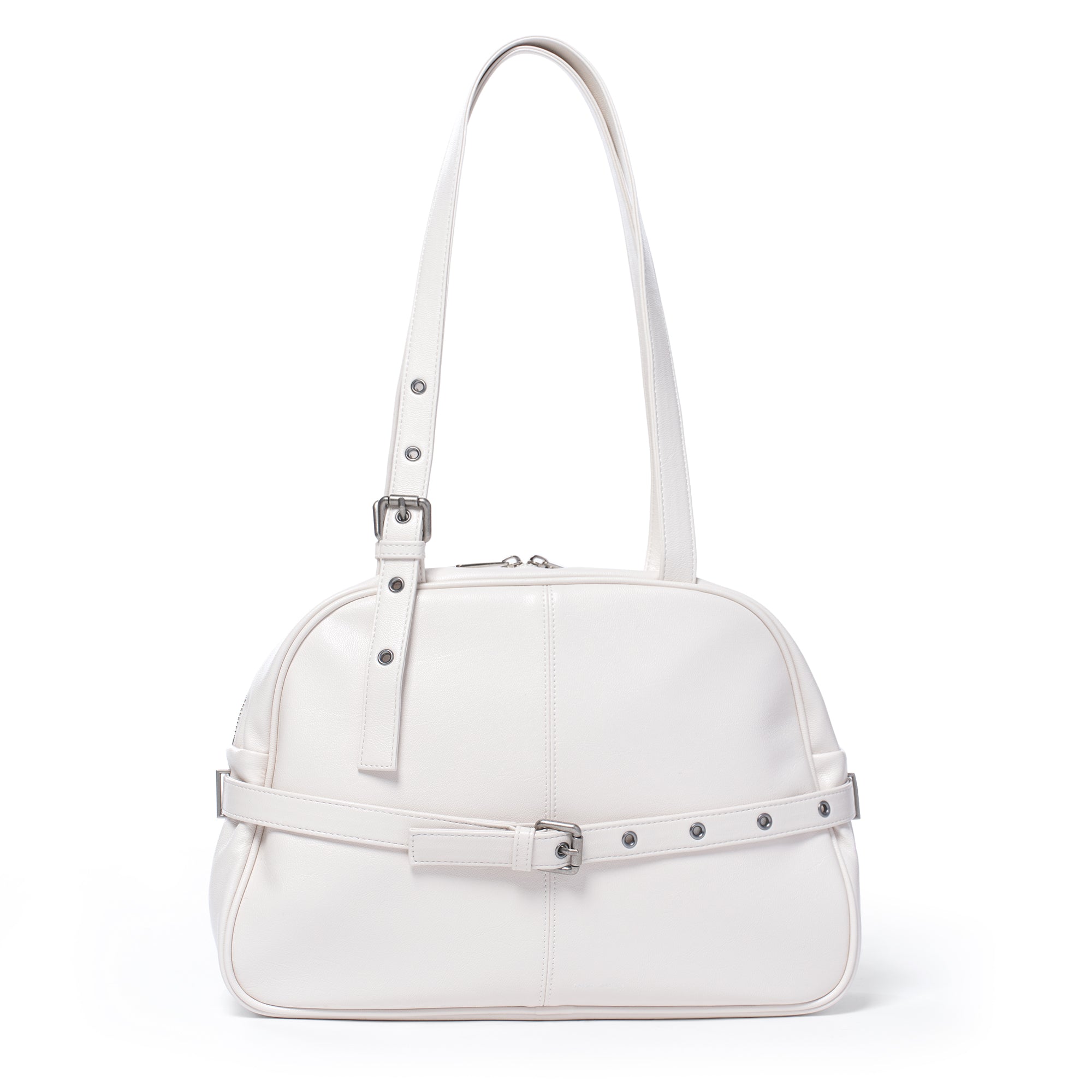 dome belt bag M goat cream