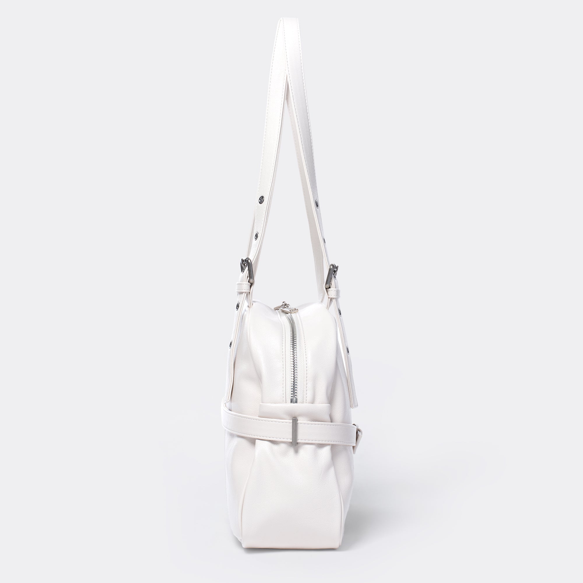 dome belt bag M goat cream