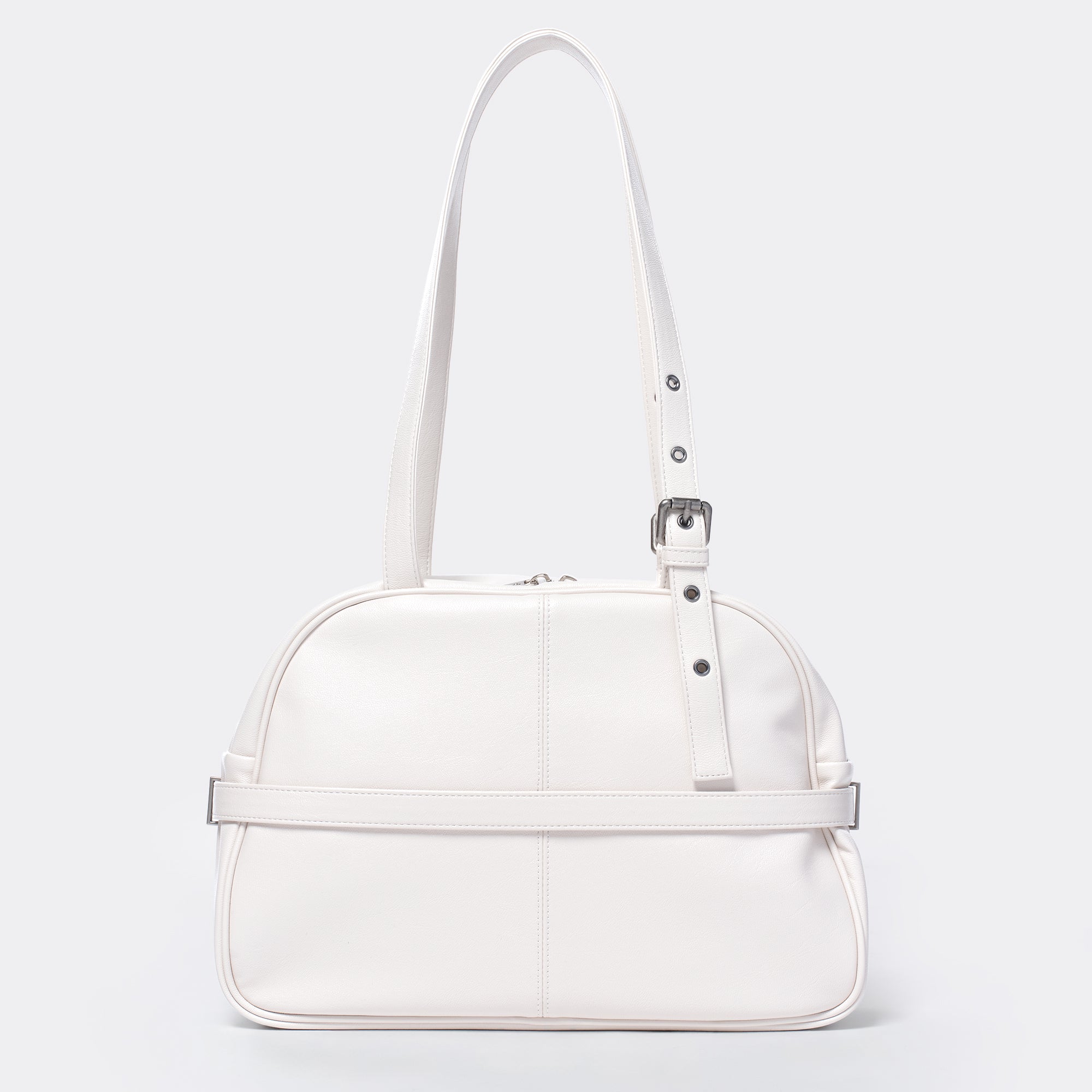 dome belt bag M goat cream