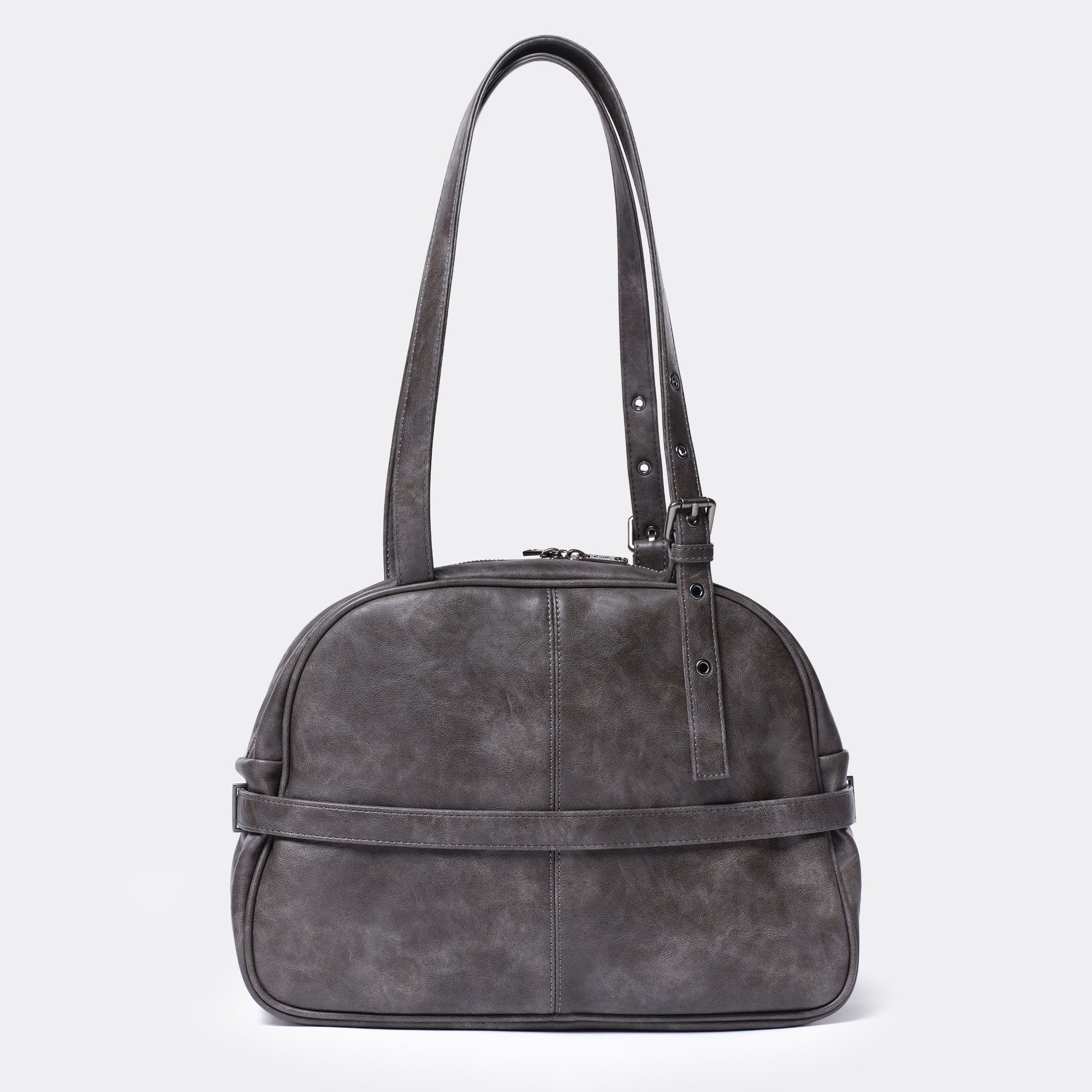 dome belt bag M baked gray