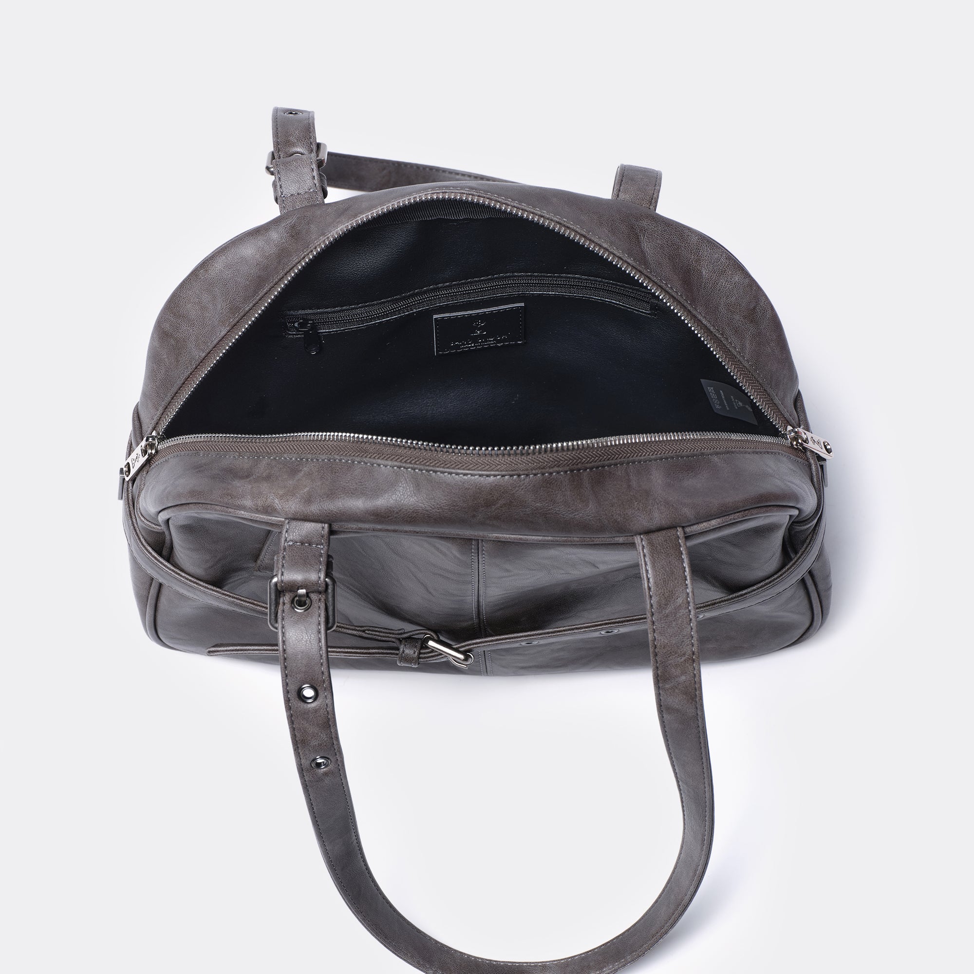 dome belt bag M baked gray