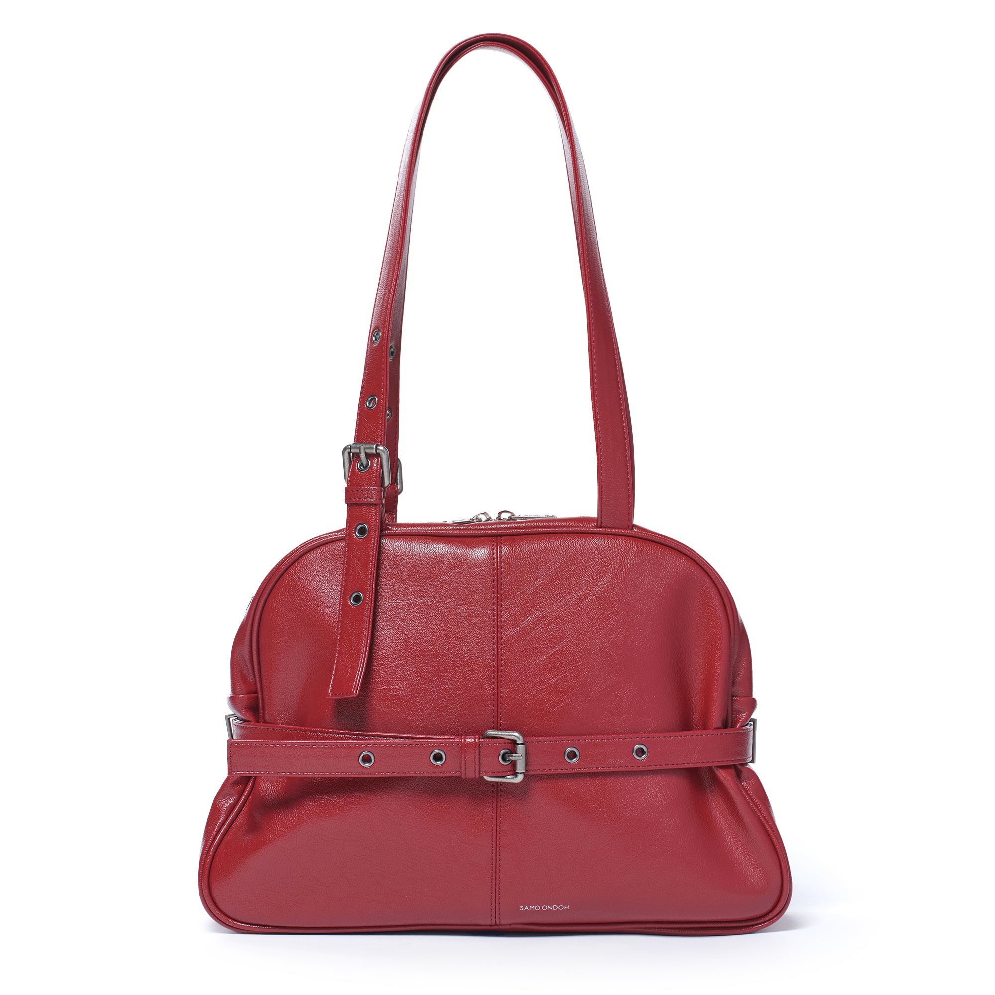 dome belt bag M goat red