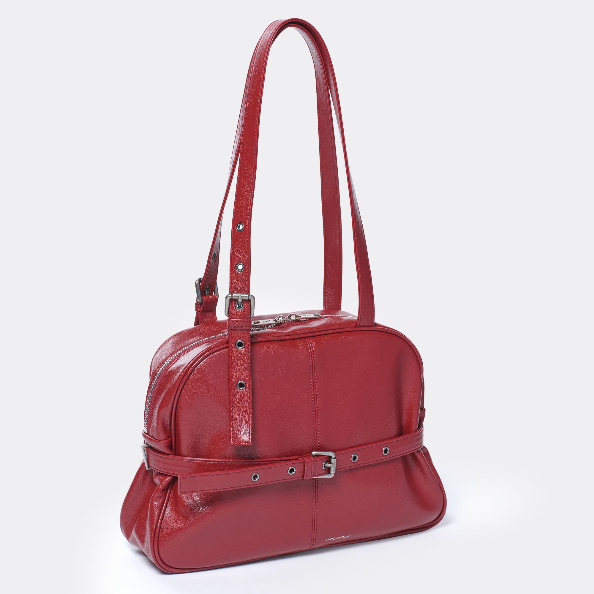 dome belt bag M goat red