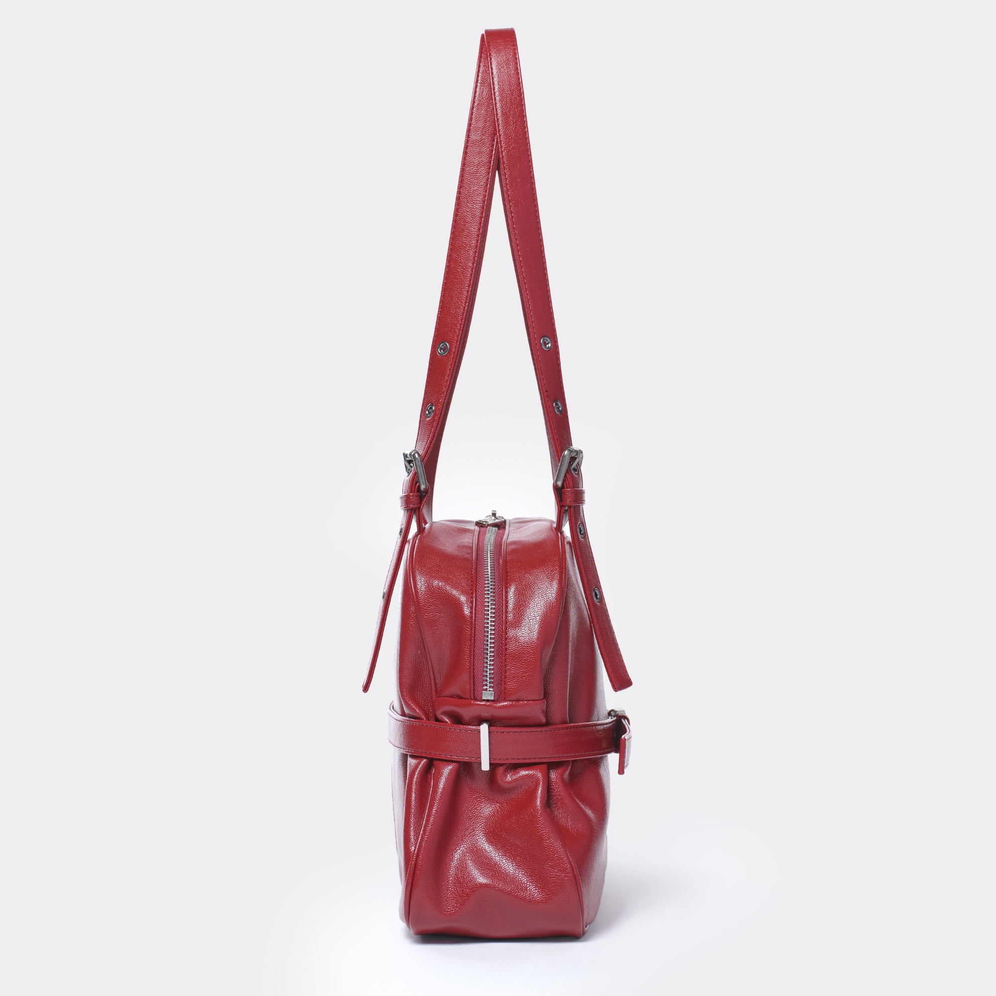 dome belt bag M goat red