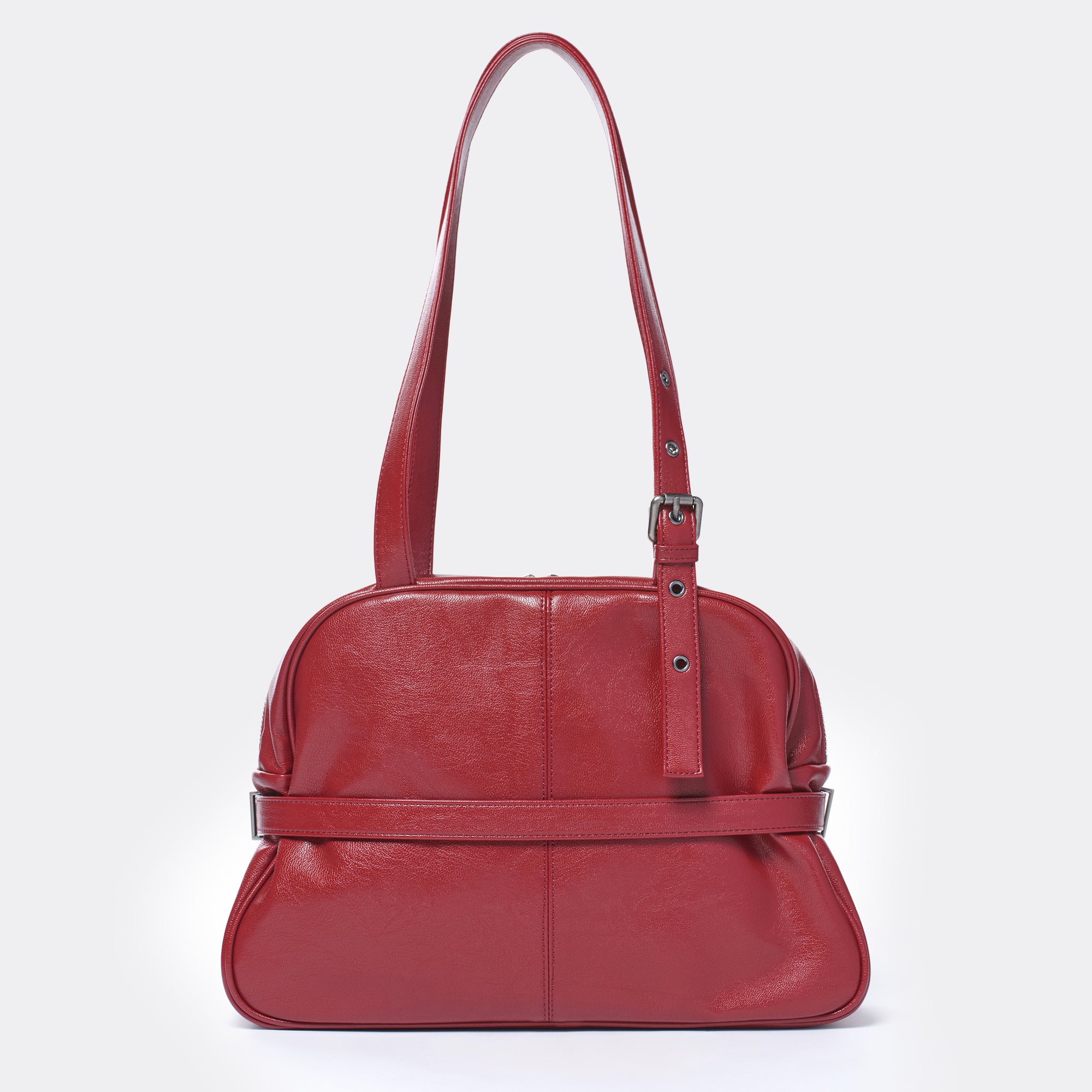 dome belt bag M goat red