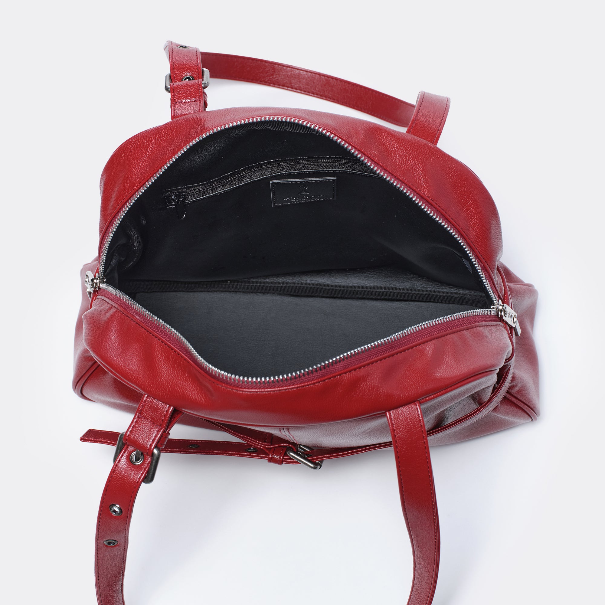 dome belt bag M goat red