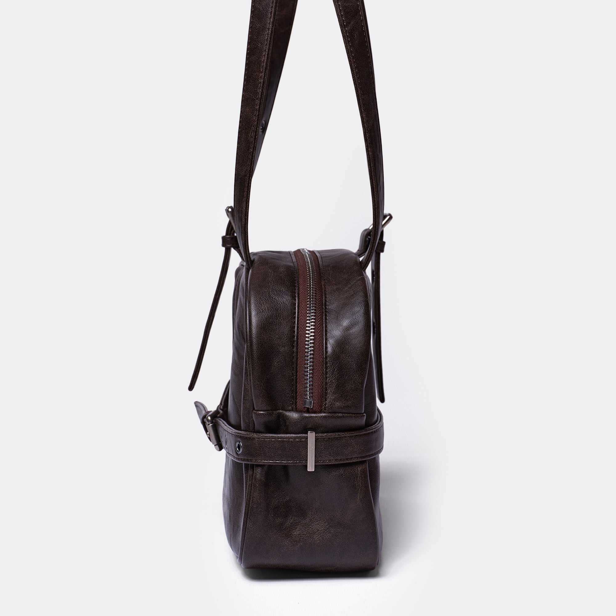 dome belt bag M baked moca