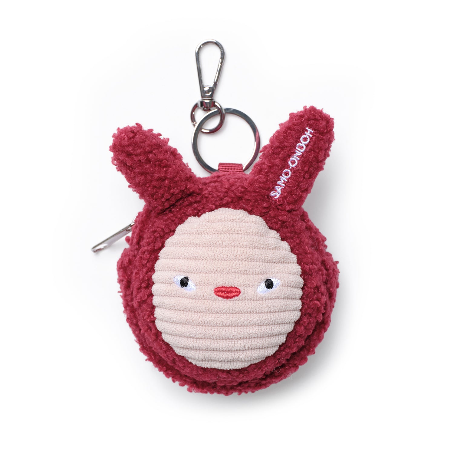 gamzayom airpods case corduroy red