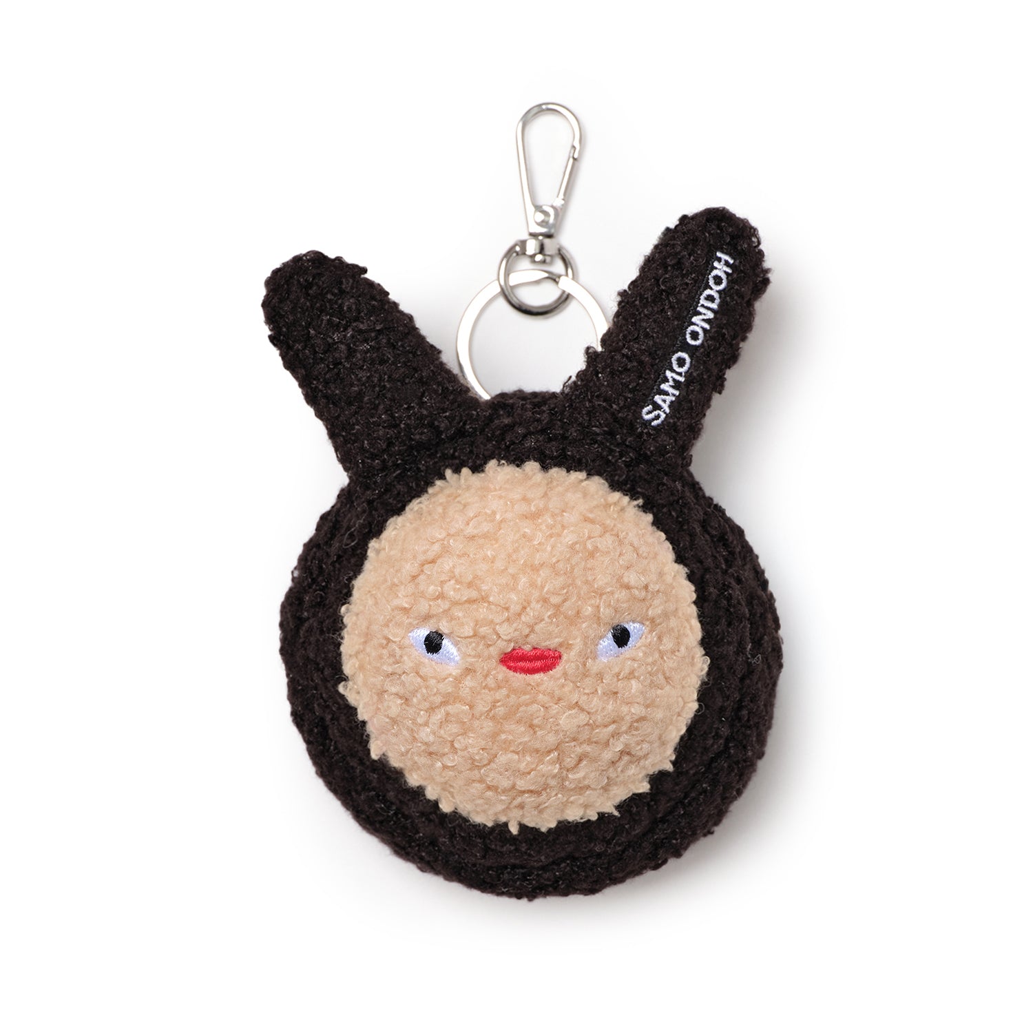 gamzayom airpods case eco shearling black