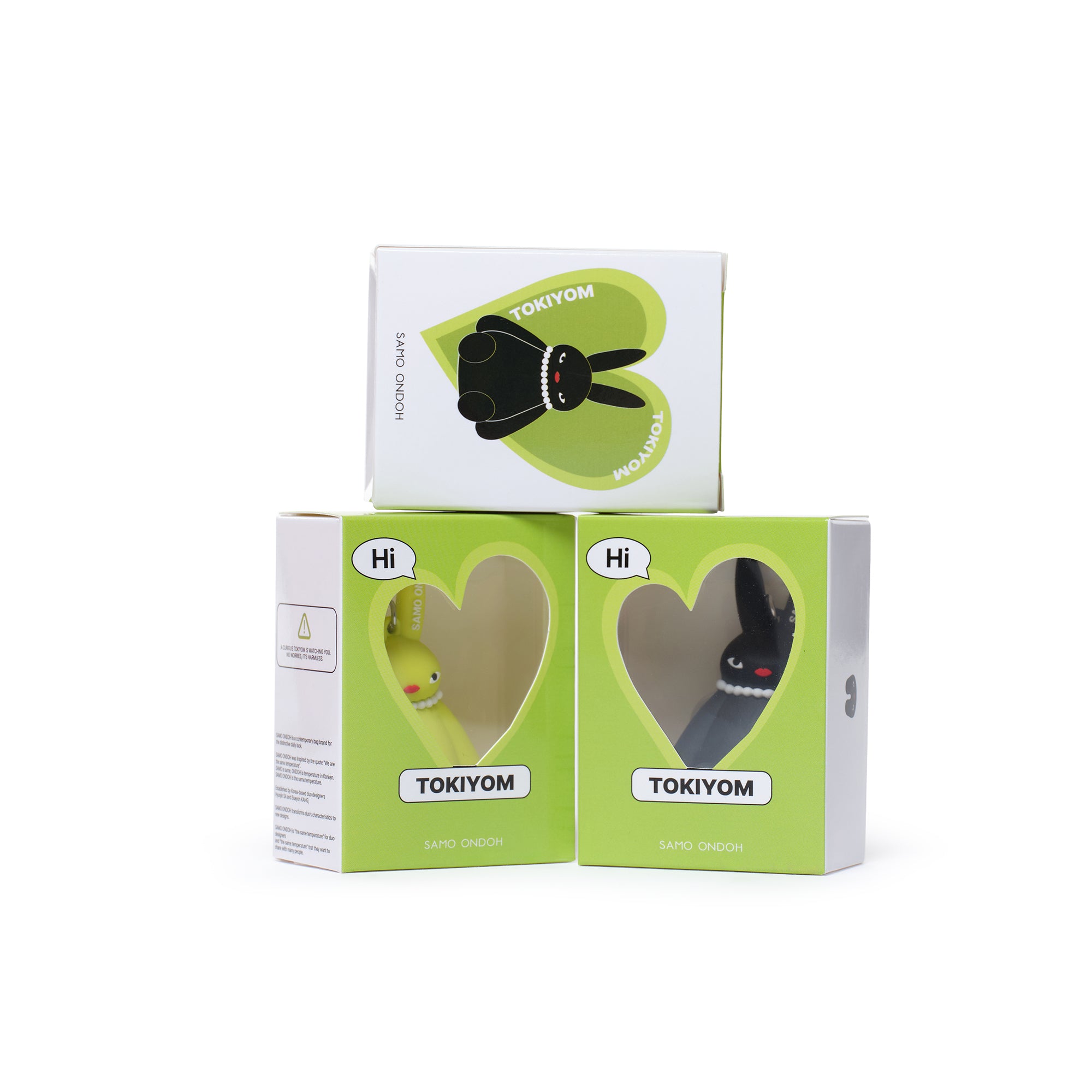 tokiyom keychain jelly black