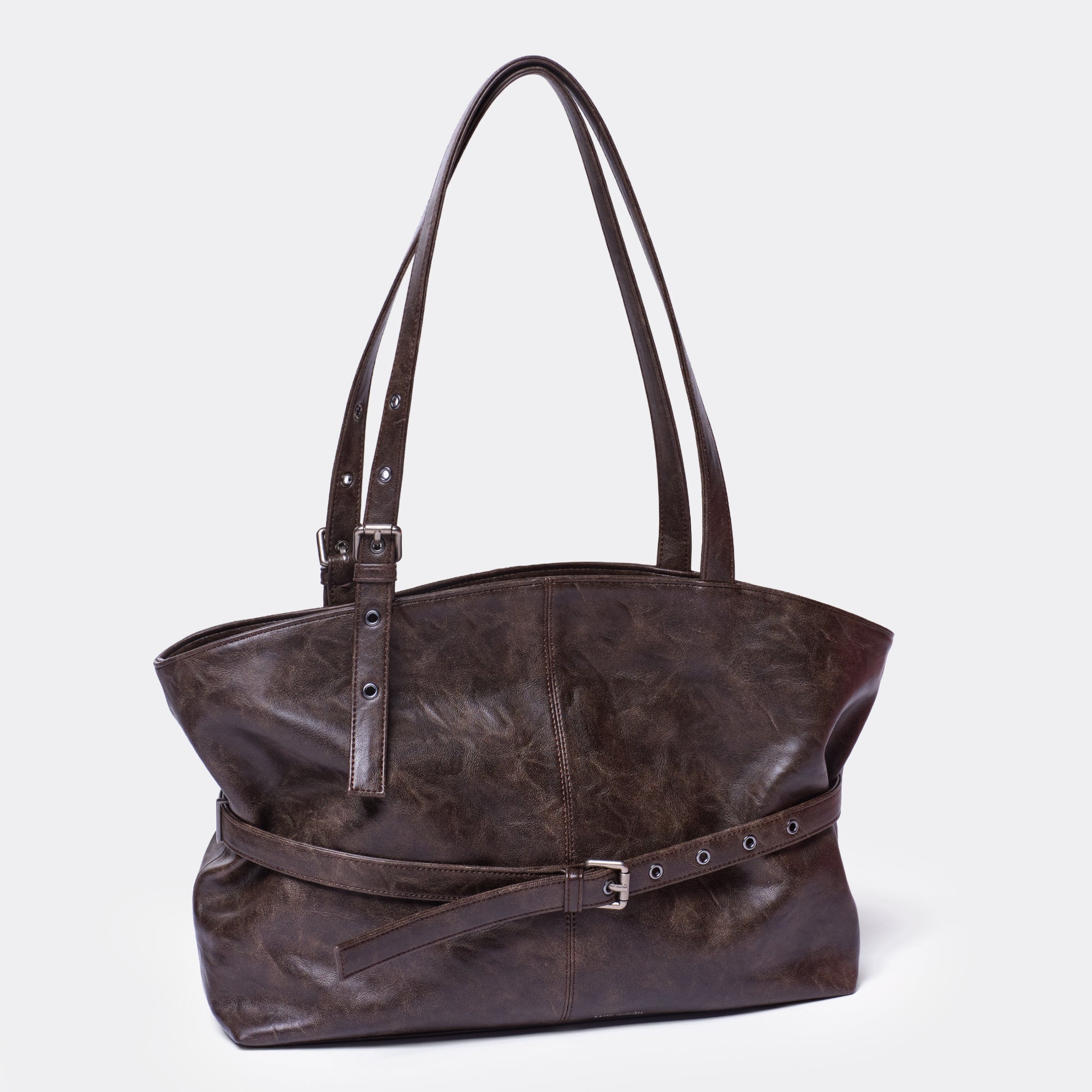 le belt bag L baked moca