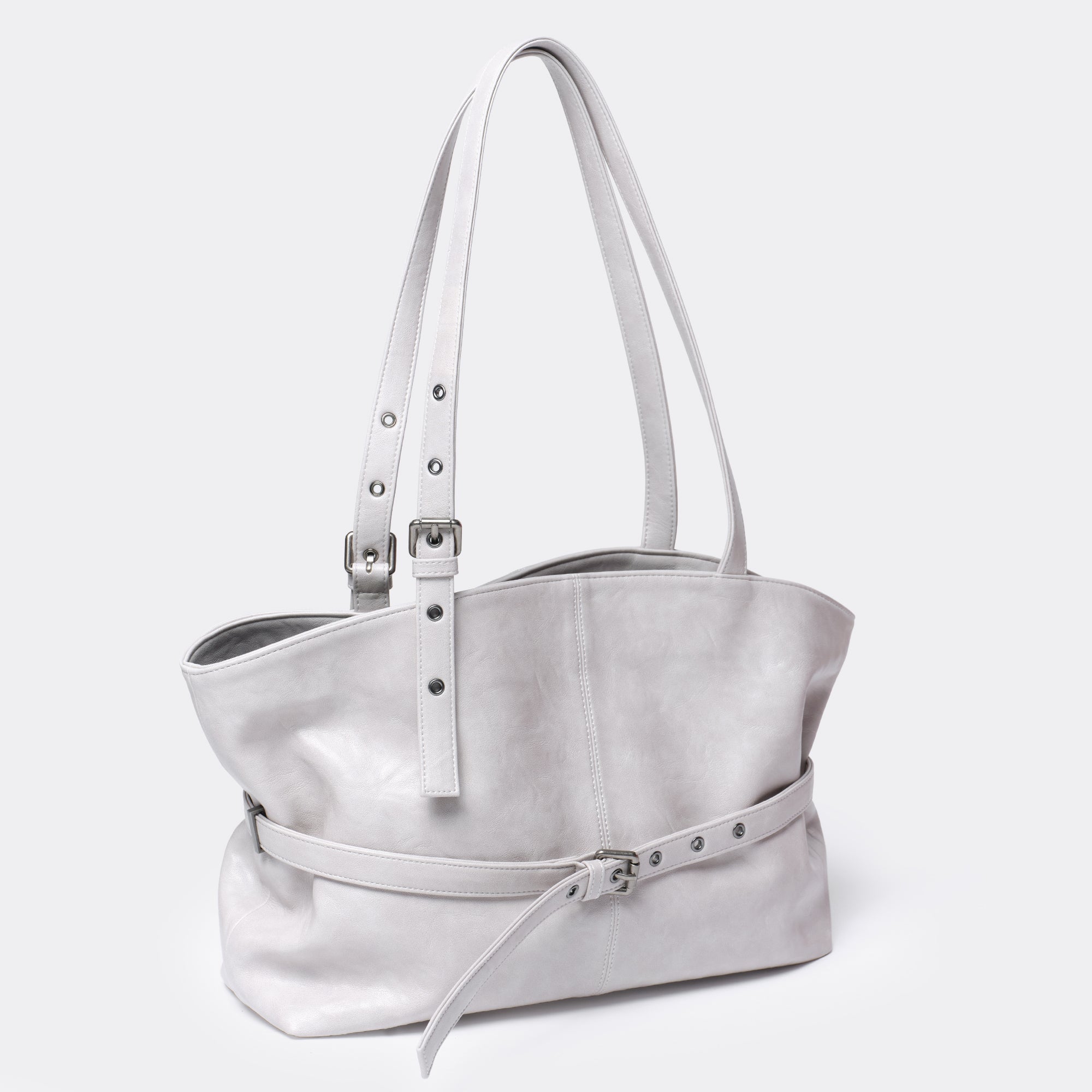 le belt bag L baked powder