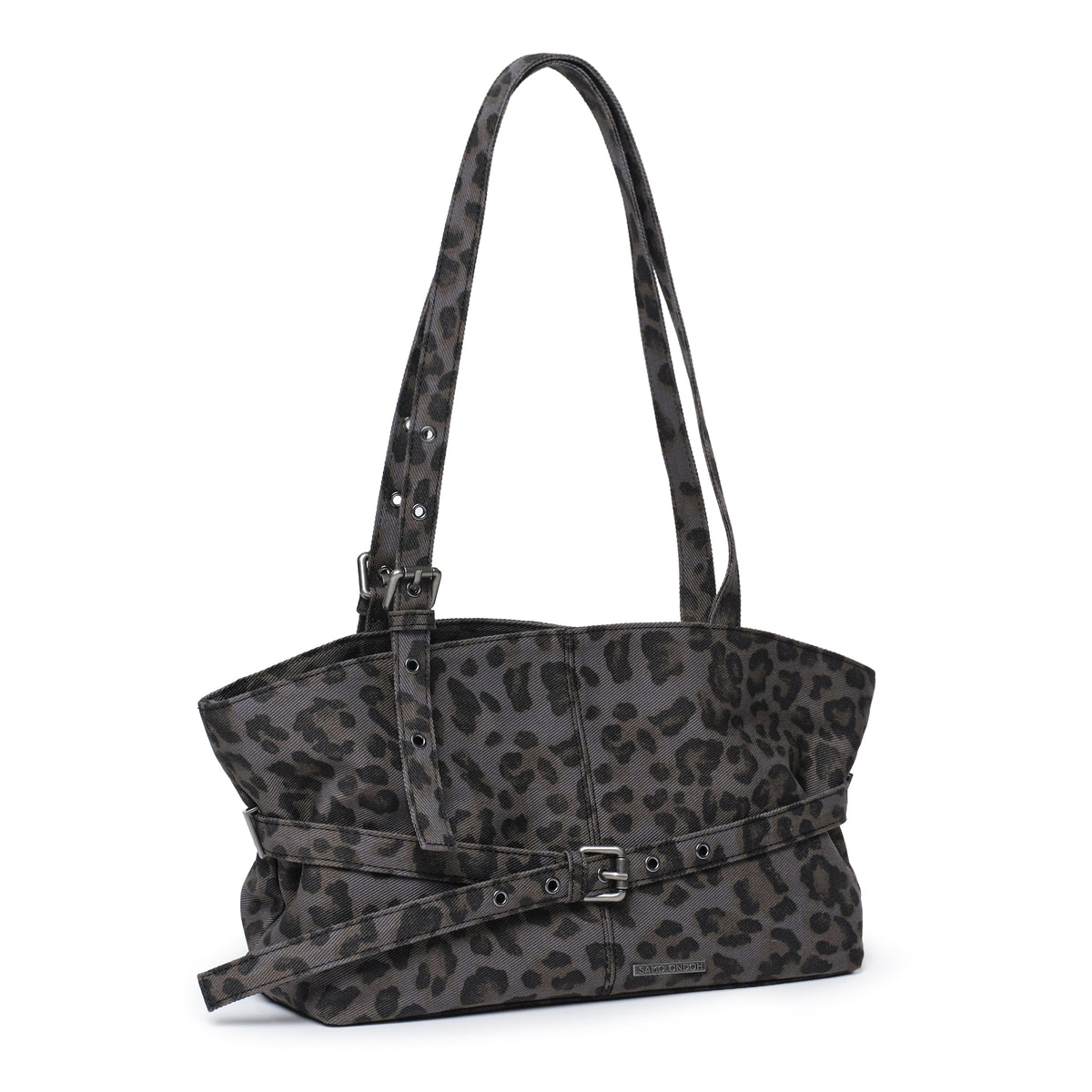 le belt bag M leopard noir