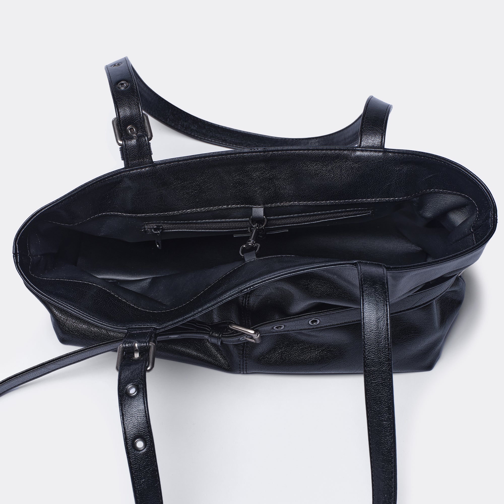 le belt bag M goat black