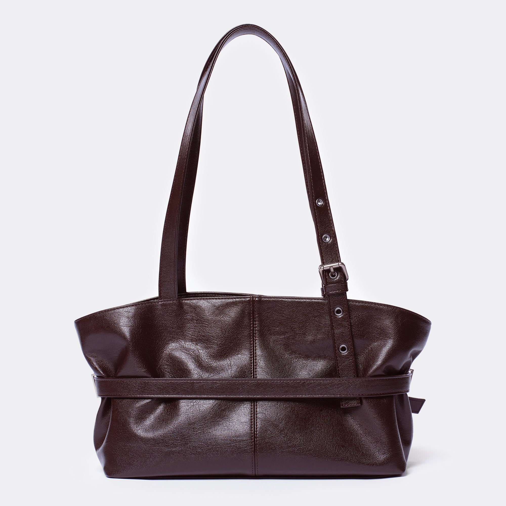 le belt bag M goat chocolate