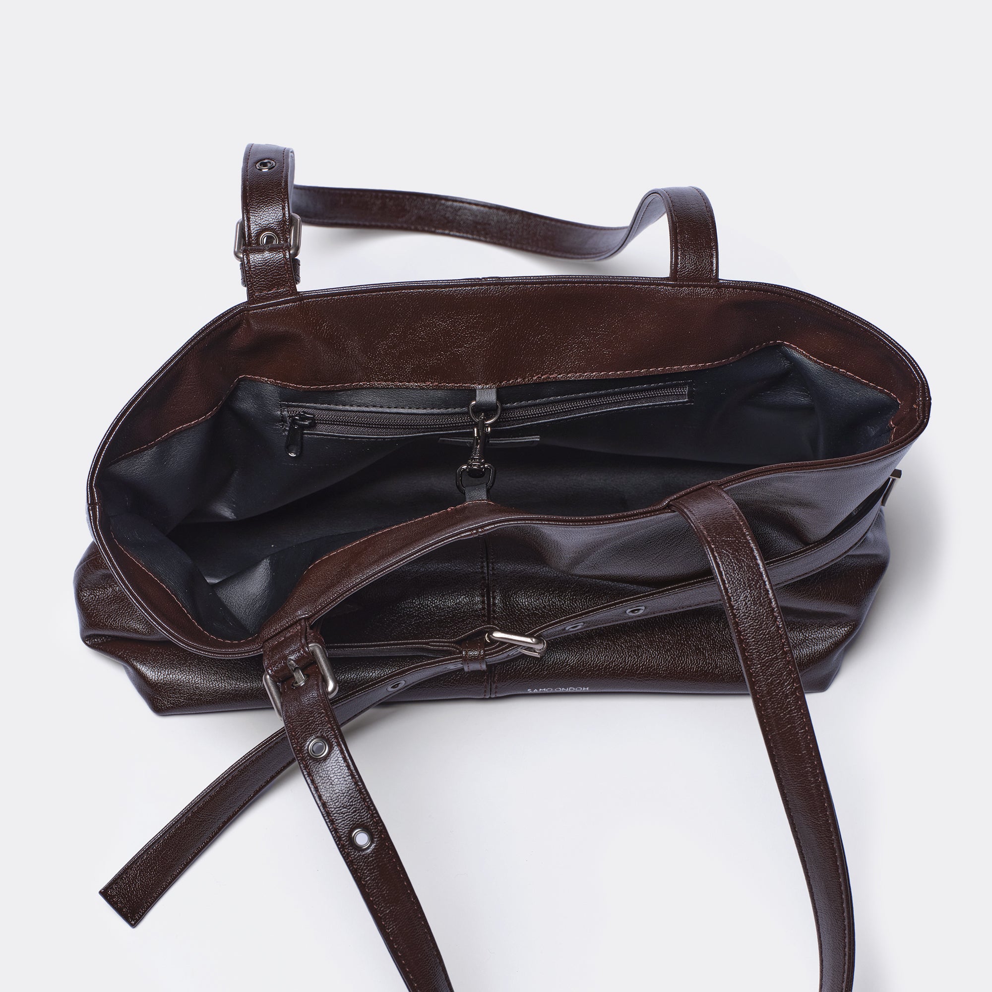 le belt bag M goat chocolate