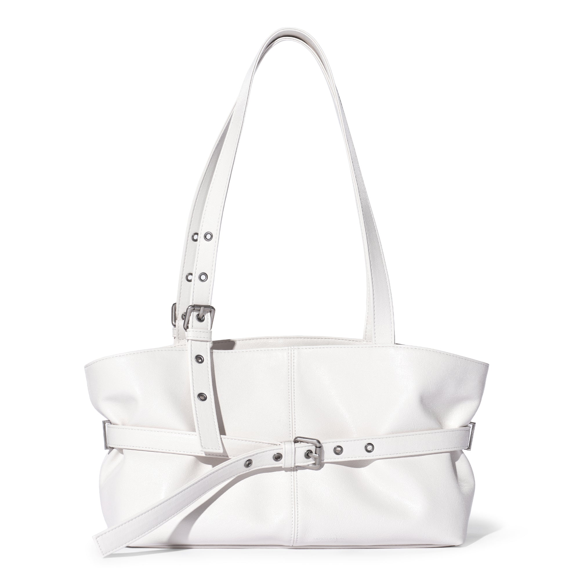 le belt bag M goat cream
