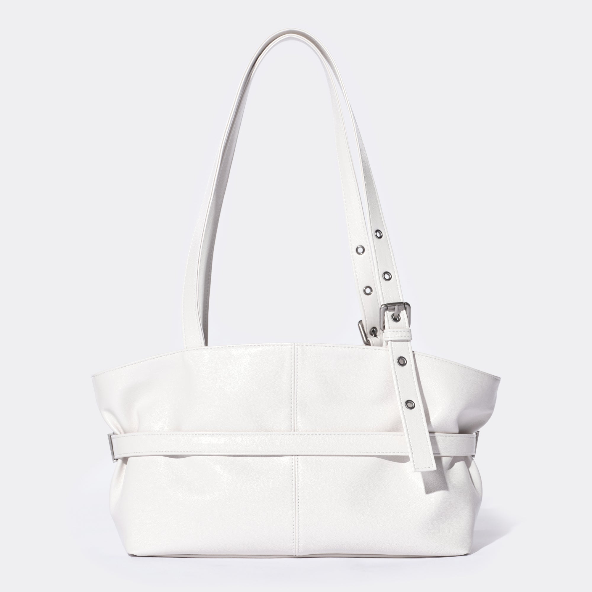 le belt bag M goat cream