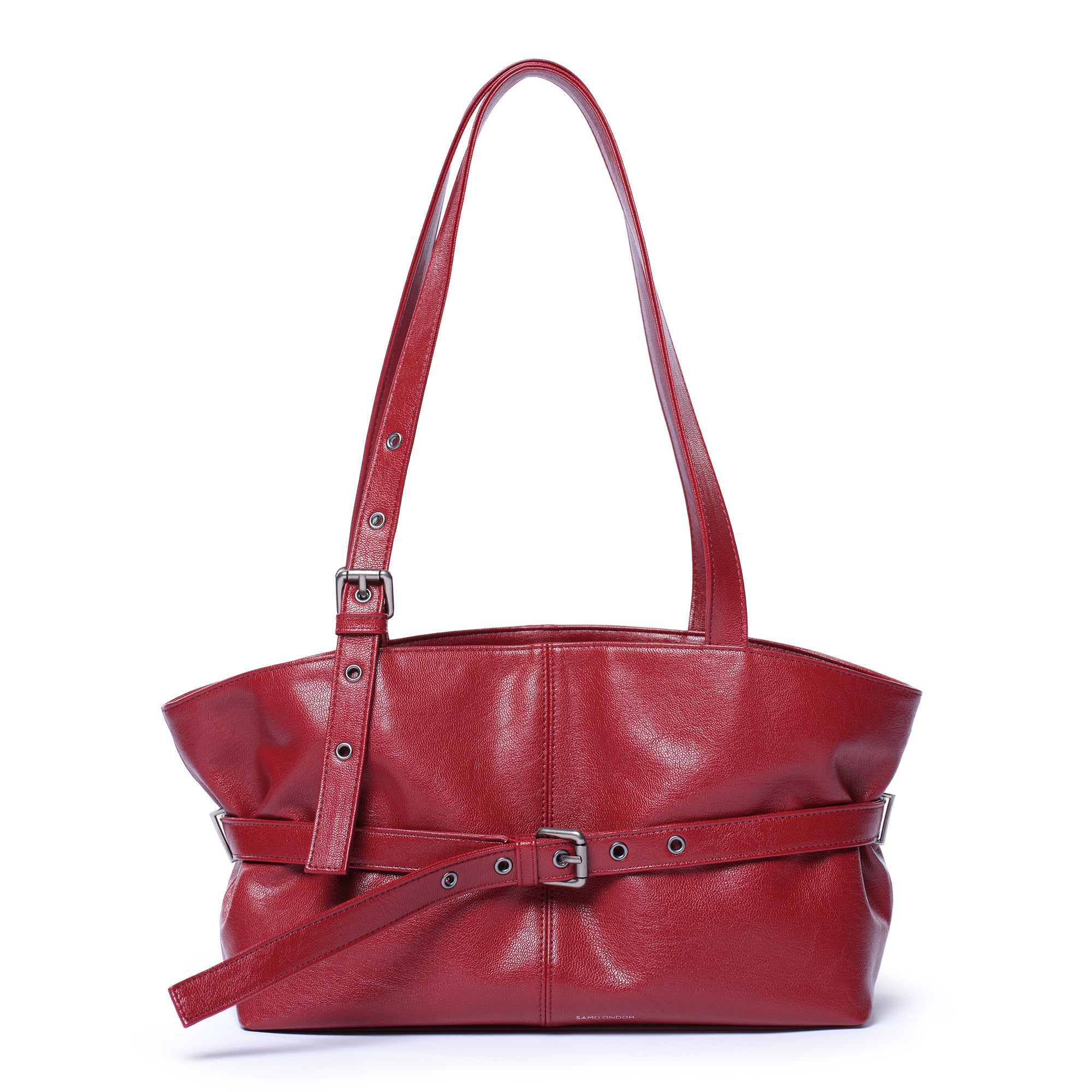 le belt bag M goat red