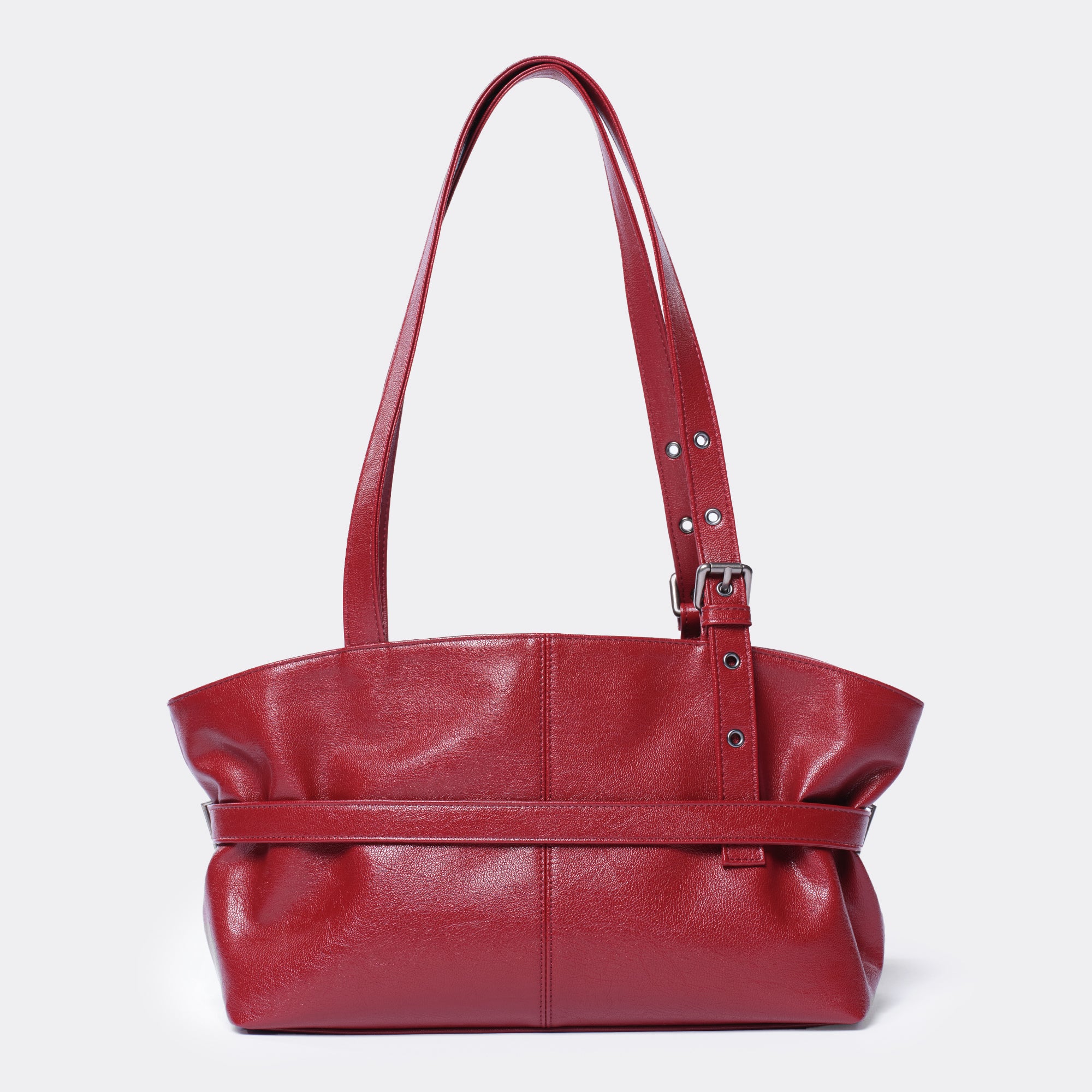 le belt bag M goat red