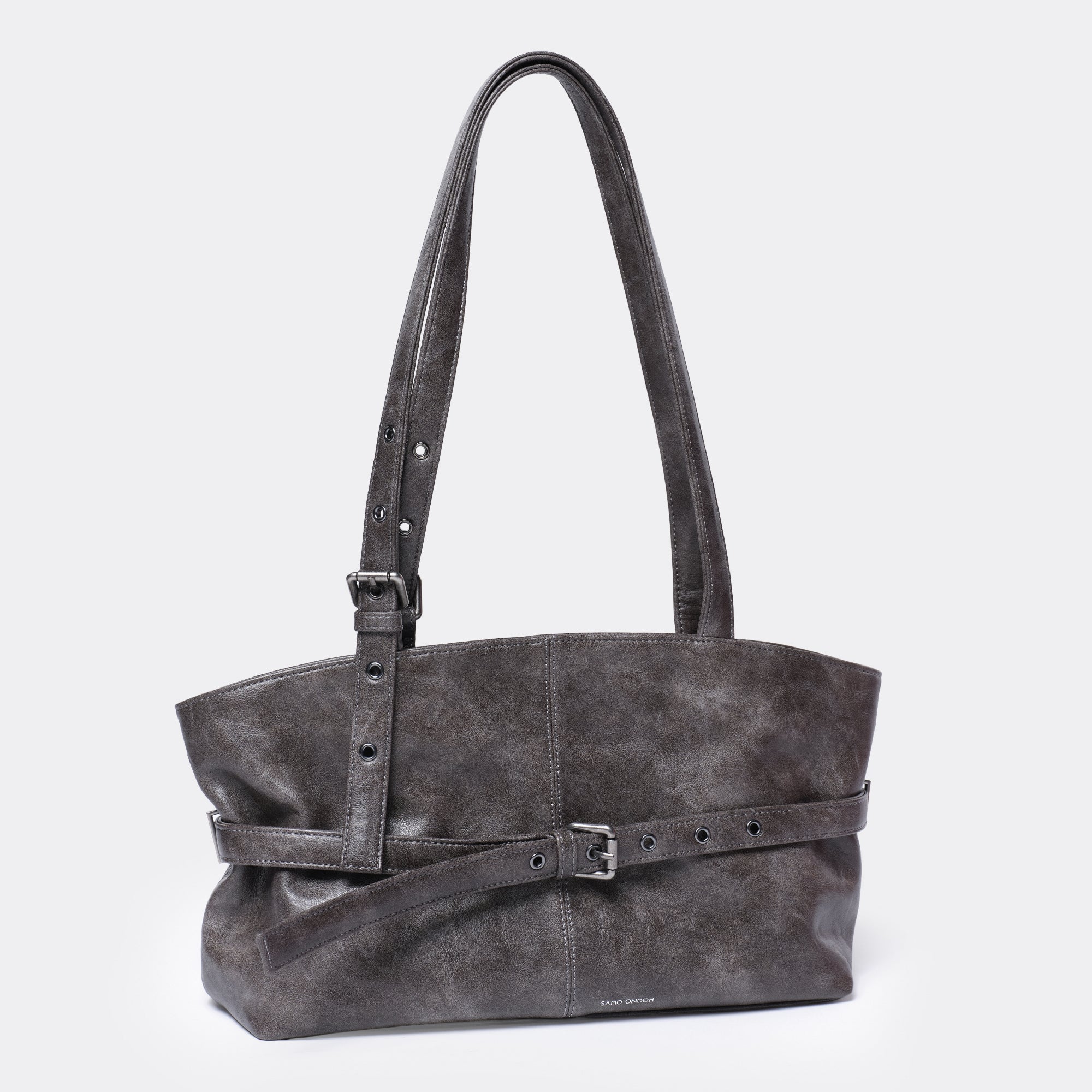 le belt bag M baked gray