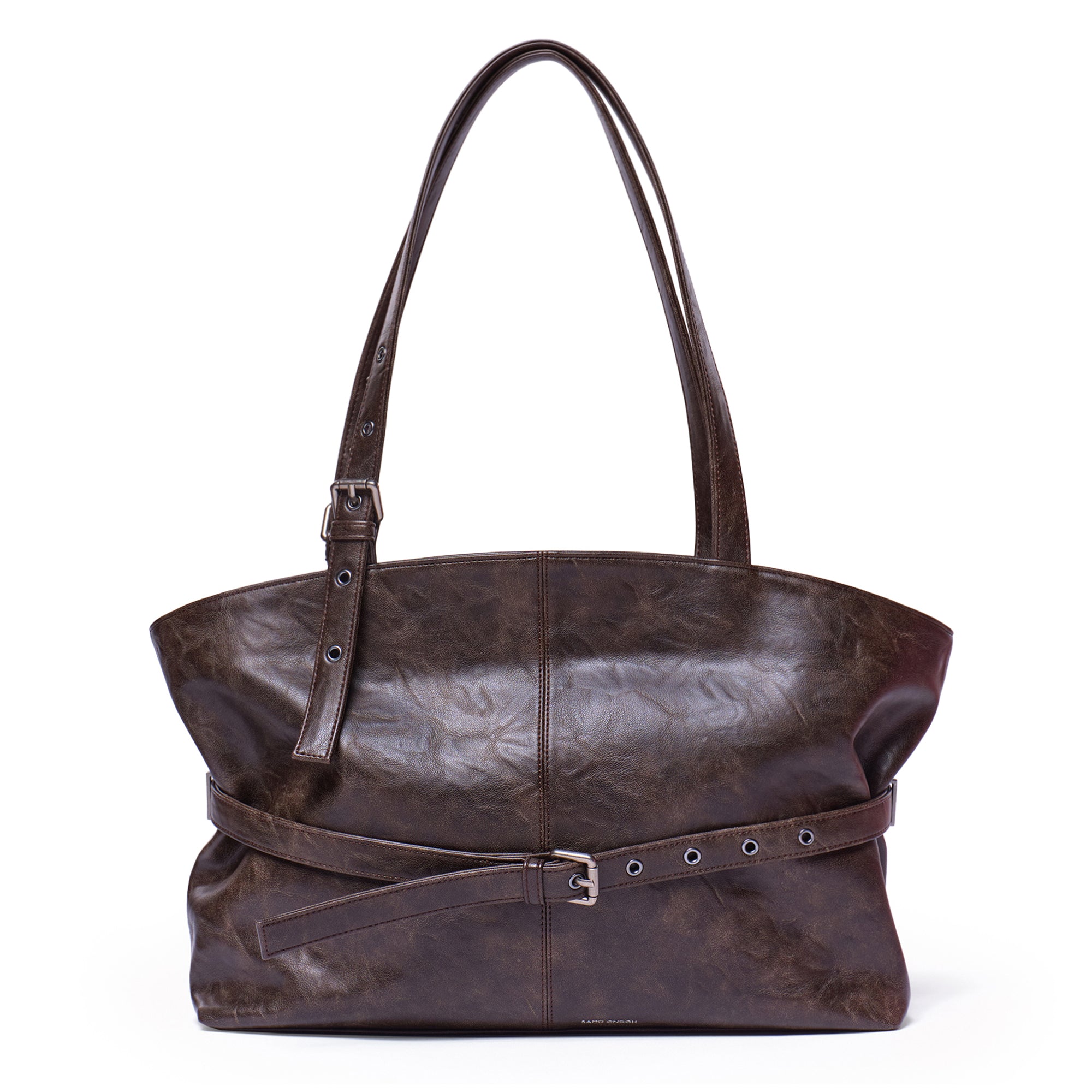 le belt bag L baked moca