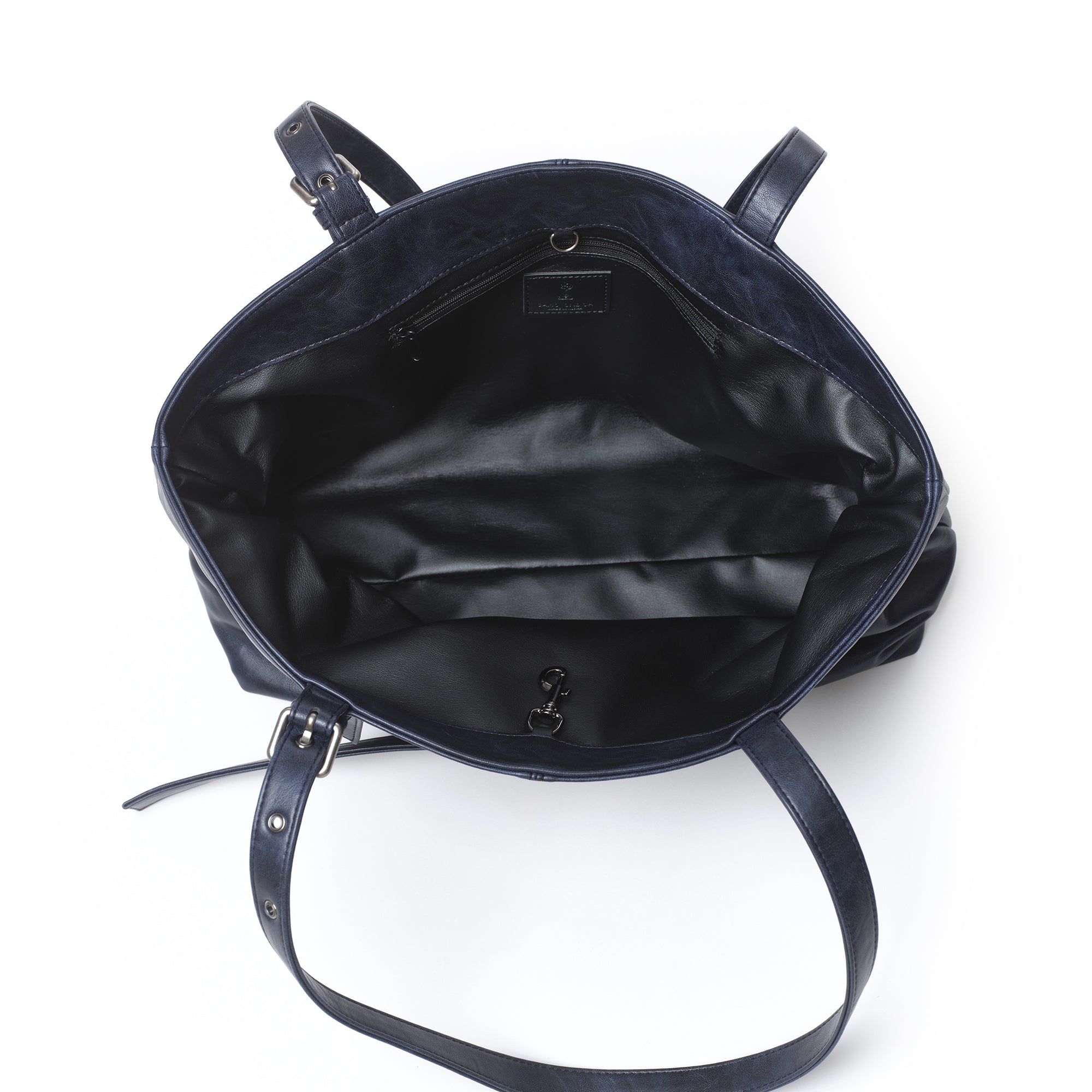 le belt bag L baked navy