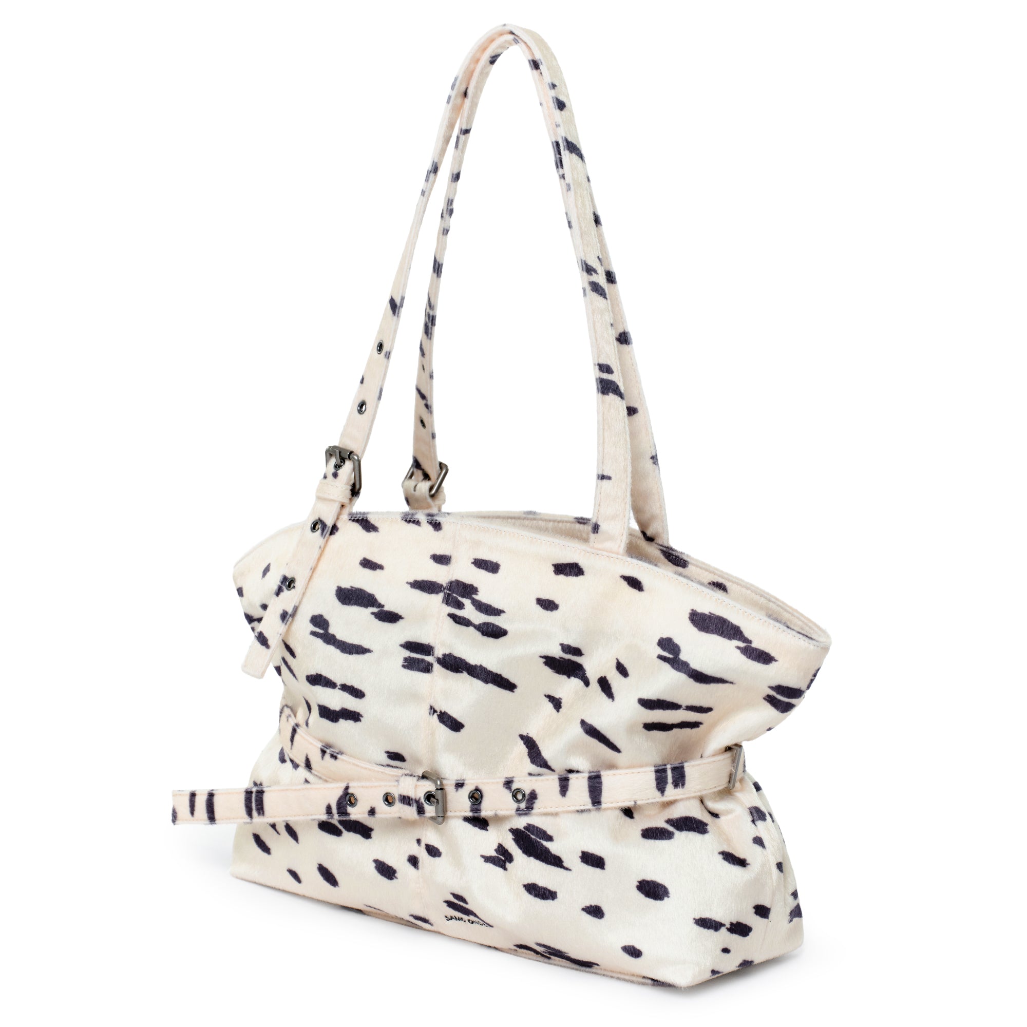 le belt bag L bambi white