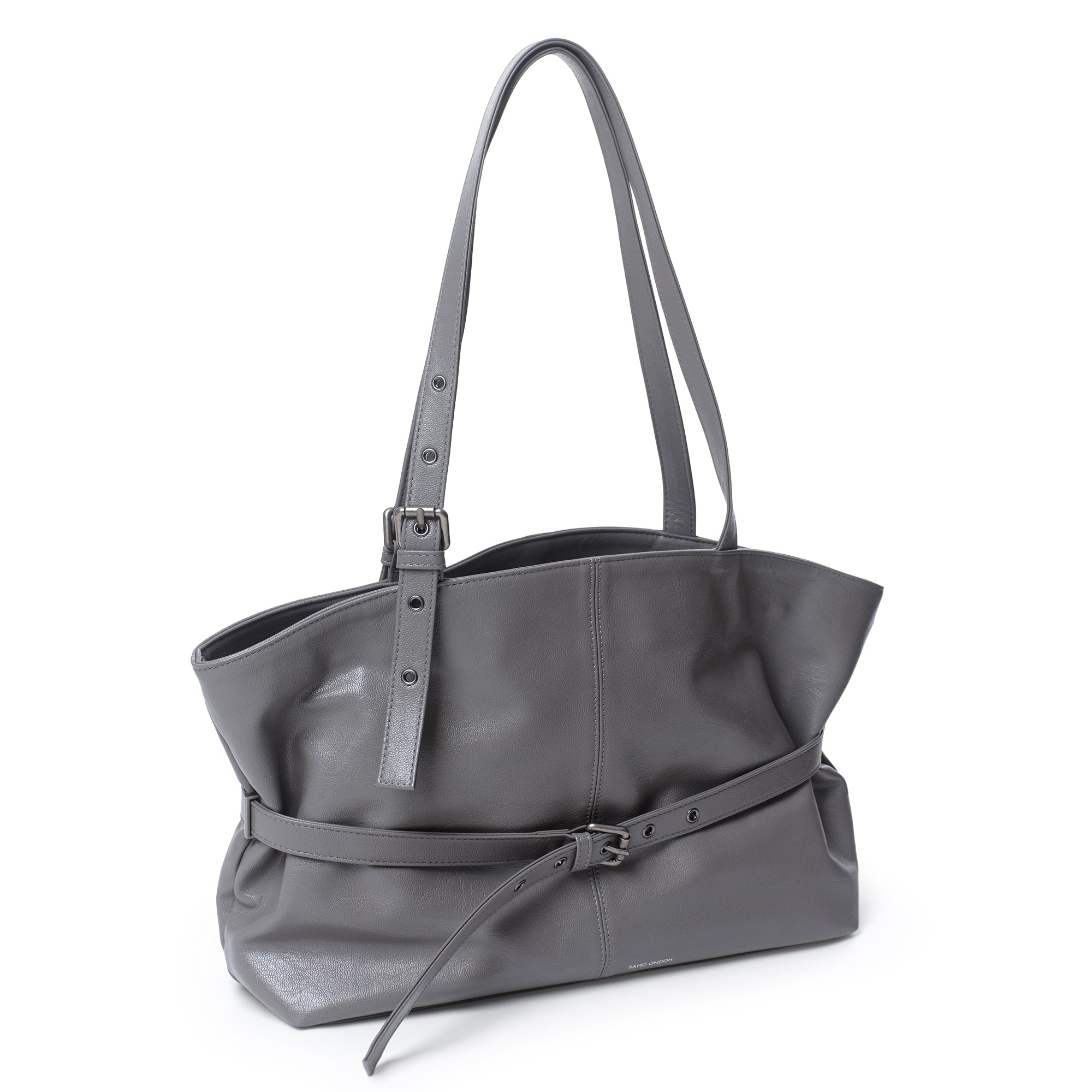 le belt bag L goat gray