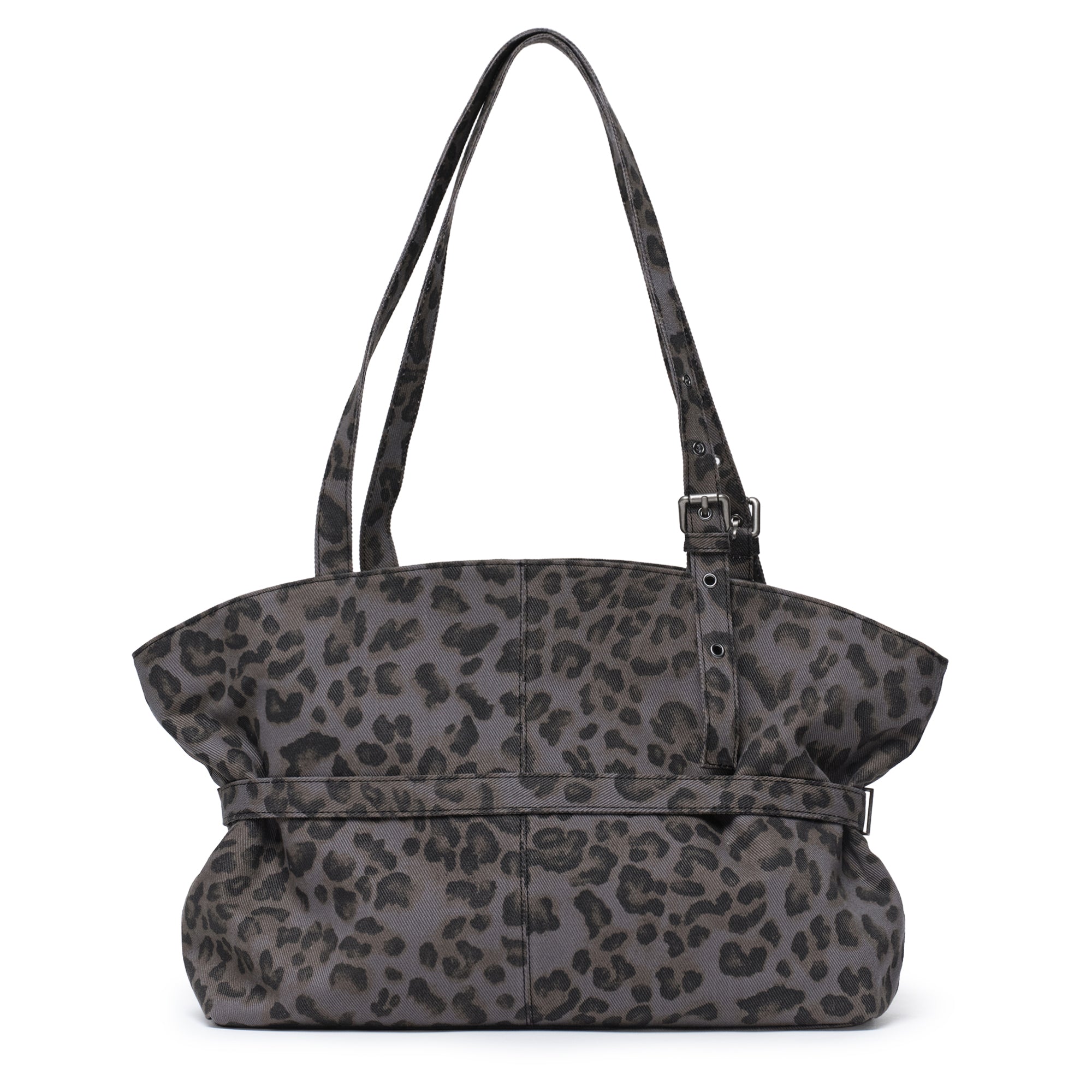 le belt bag L leopard noir