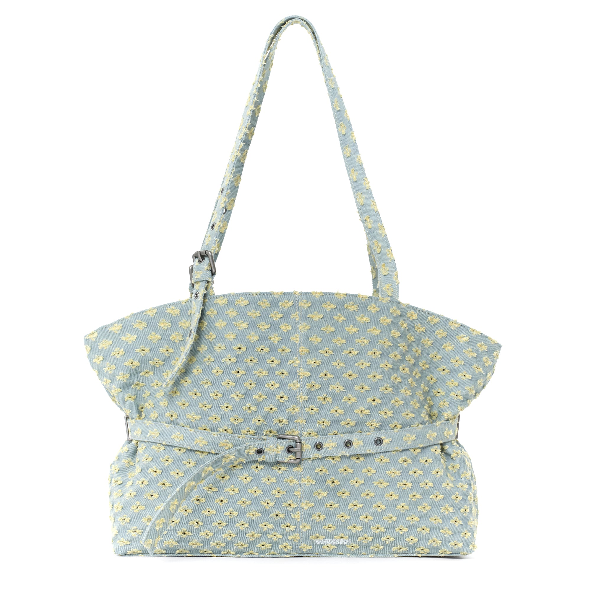 le belt bag L punching yellow