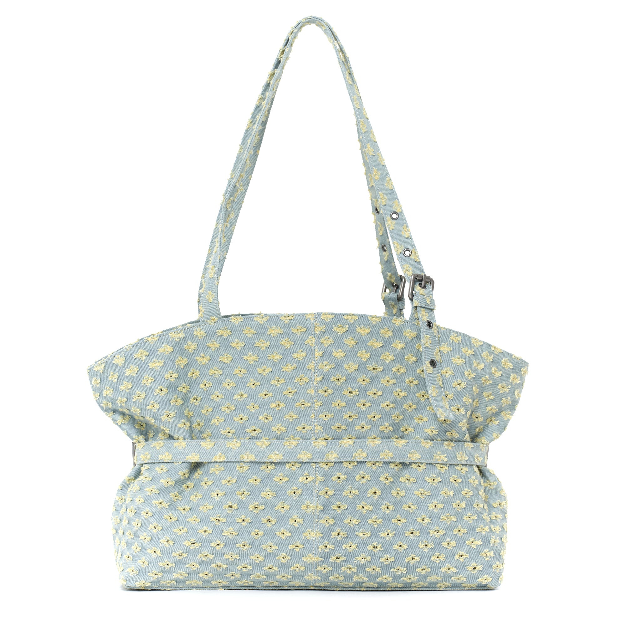 le belt bag L punching yellow