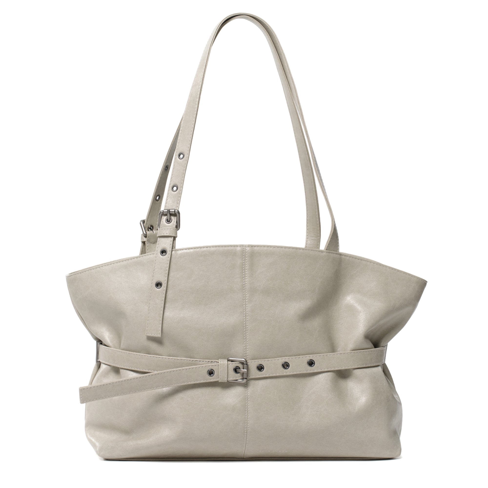 le belt bag L veg cream