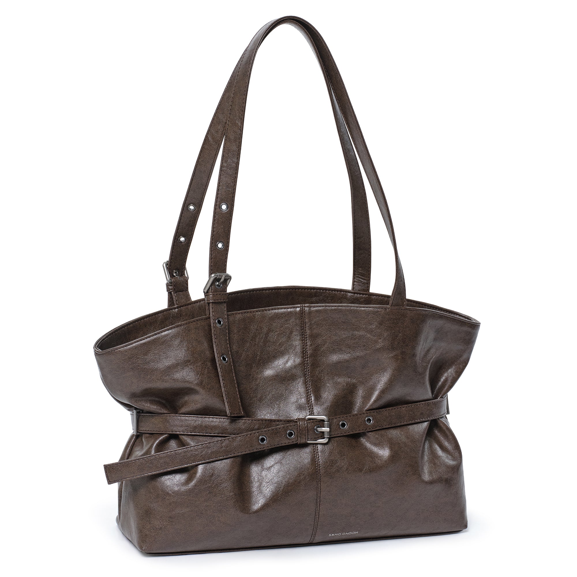 le belt bag L veg cocoa