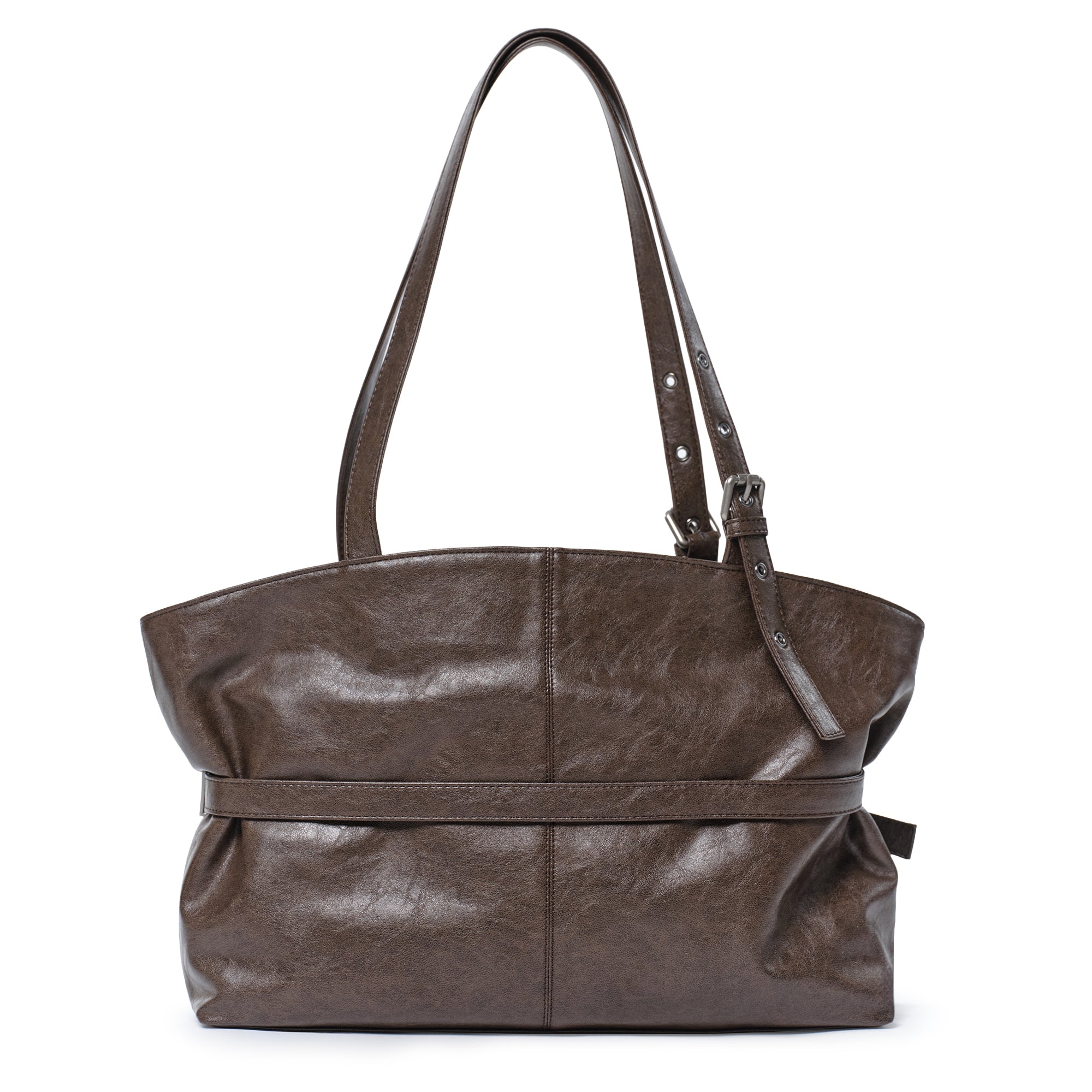 le belt bag L veg cocoa
