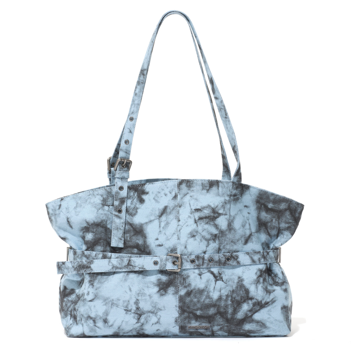 le belt bag L wave blue