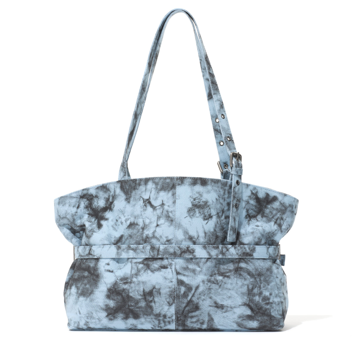 le belt bag L wave blue