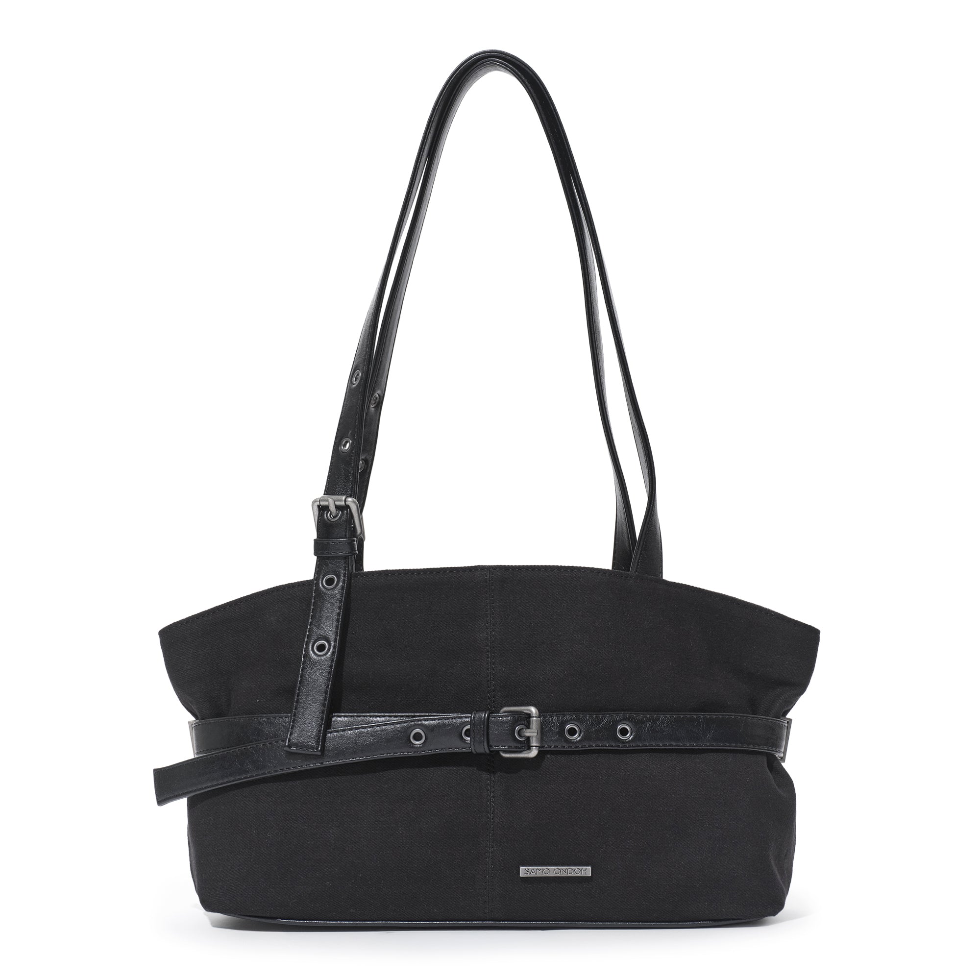 le belt bag M canvas black