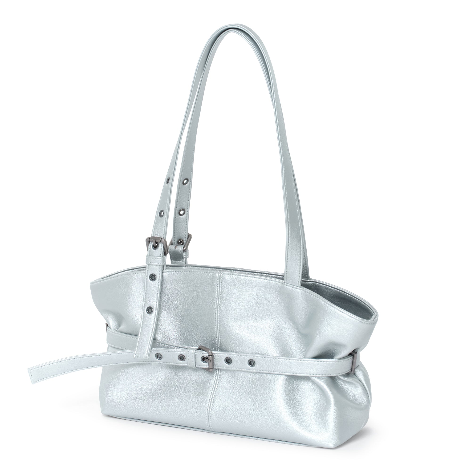 le belt bag M chrome