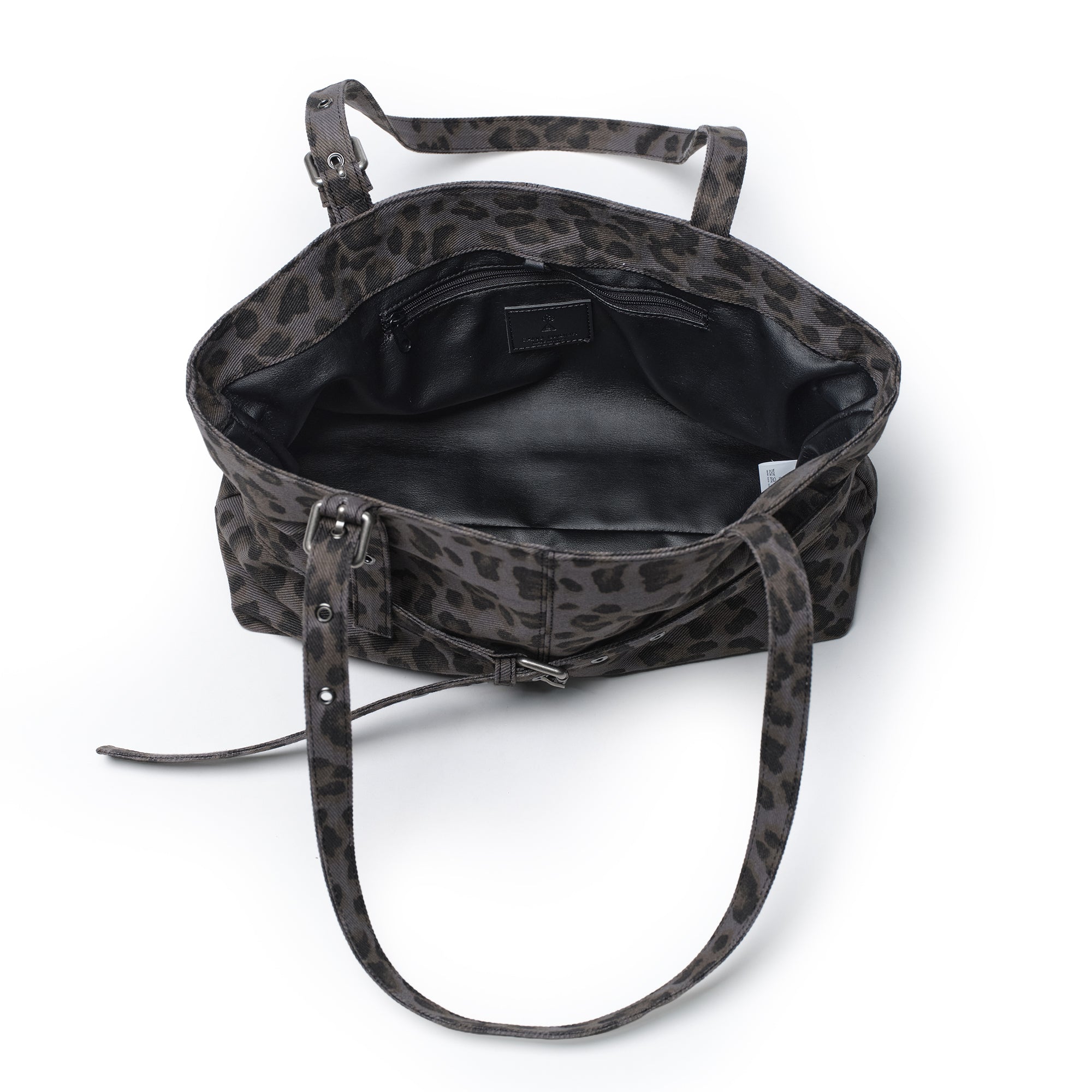 le belt bag M leopard noir