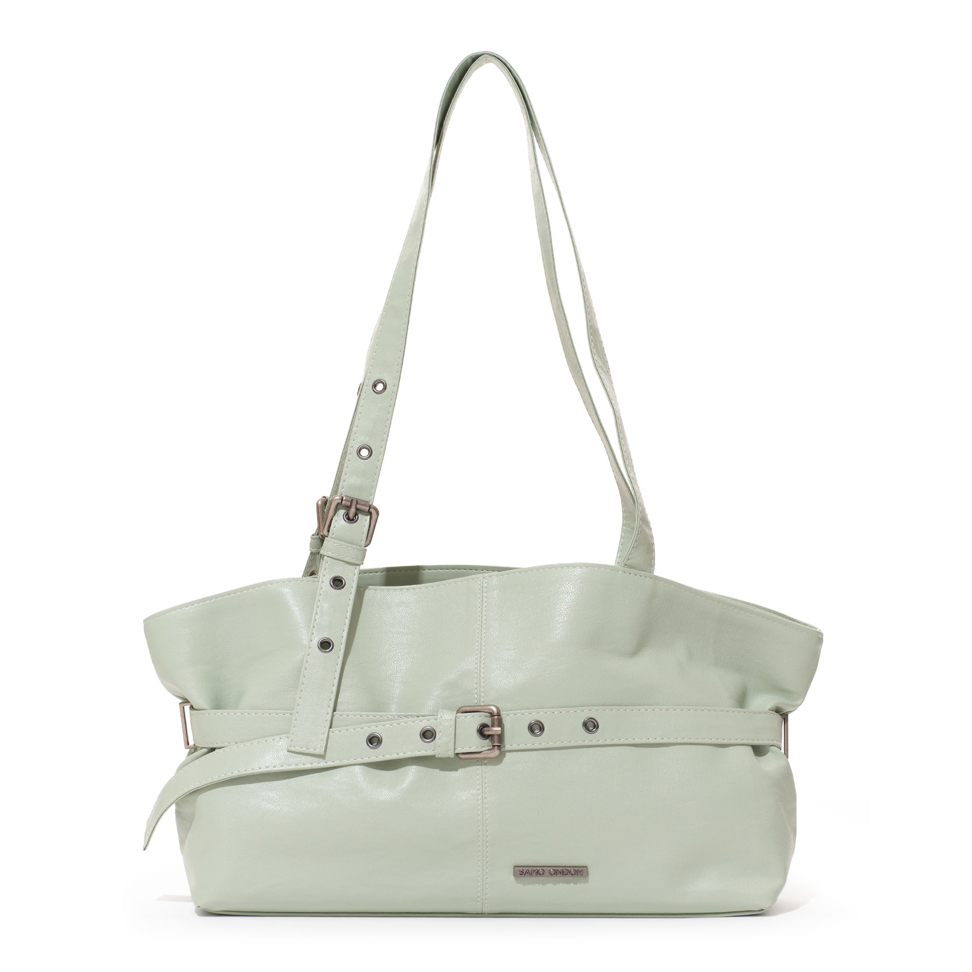 le belt bag M nappa mint