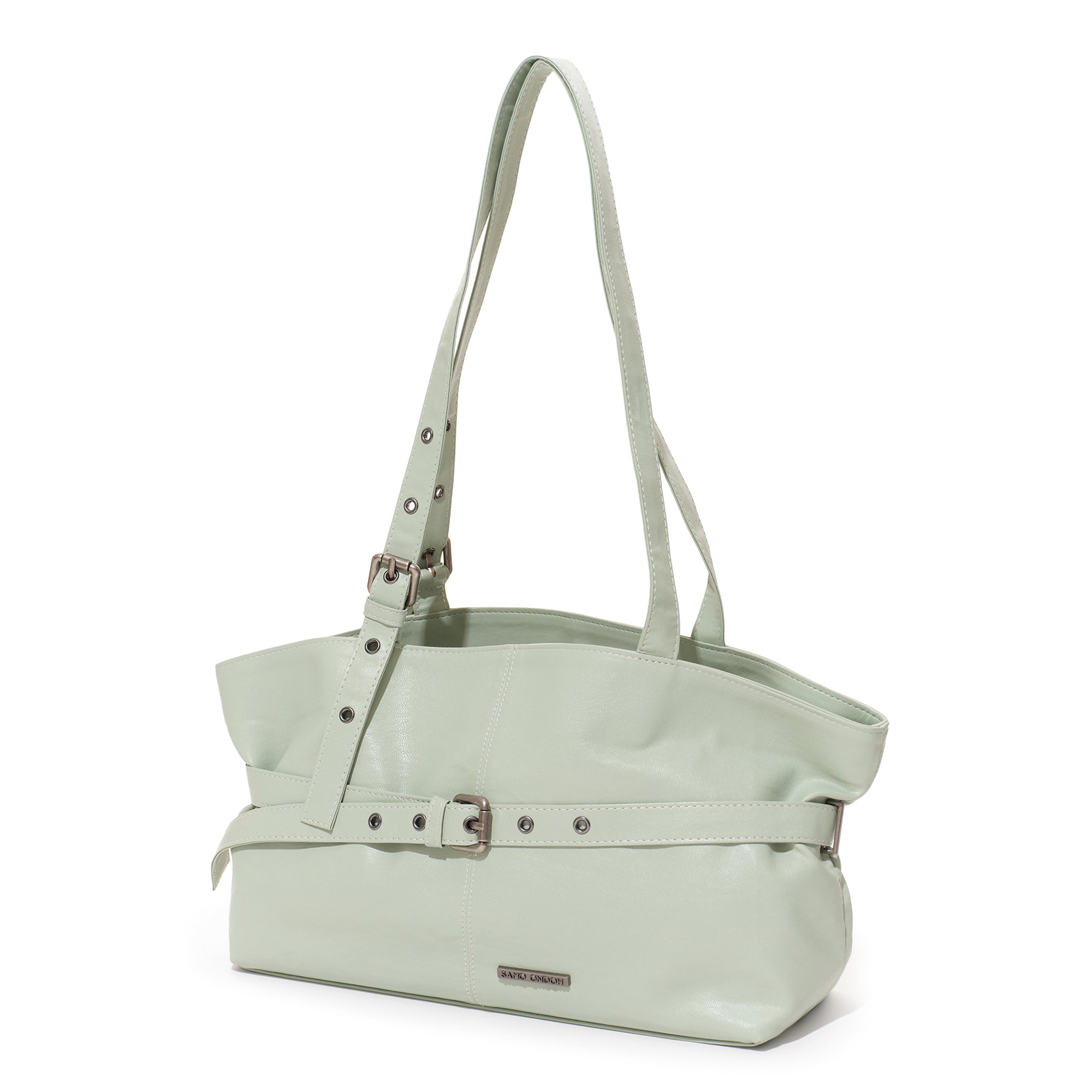 le belt bag M nappa mint