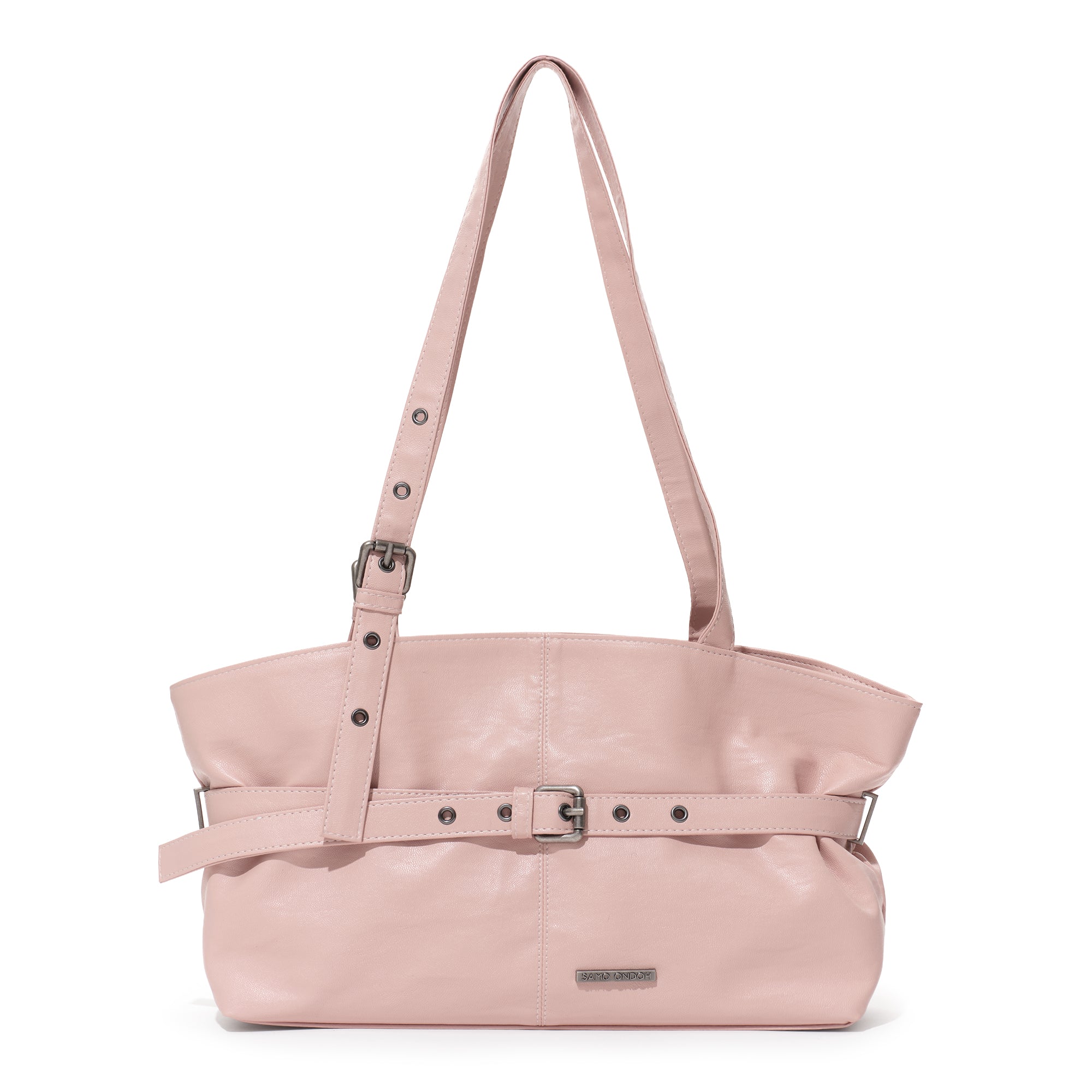 le belt bag M nappa pink