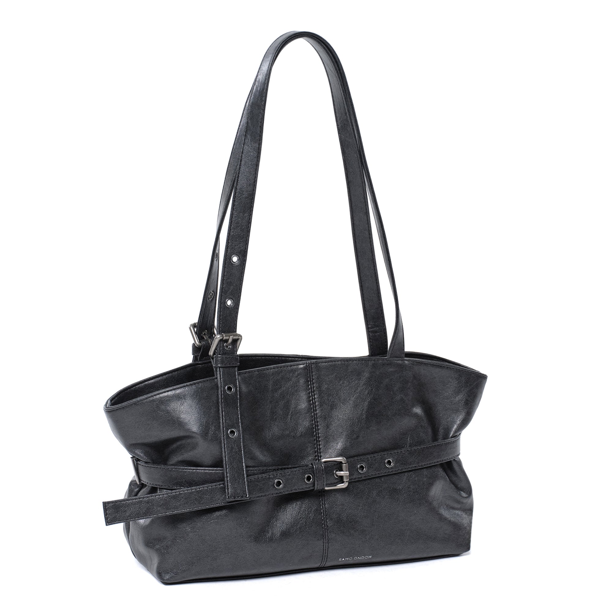 le belt bag M veg charcoal