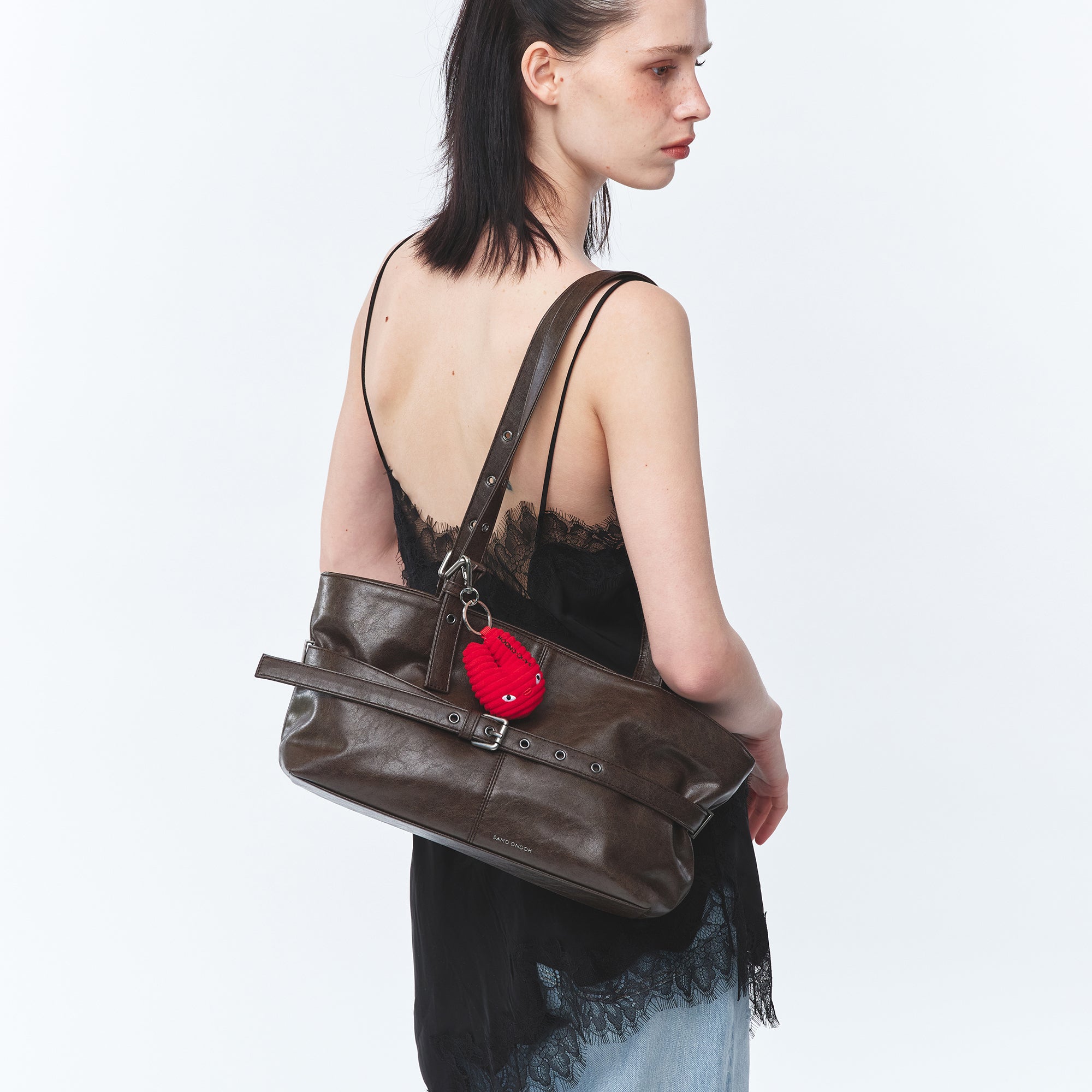 le belt bag M veg cocoa