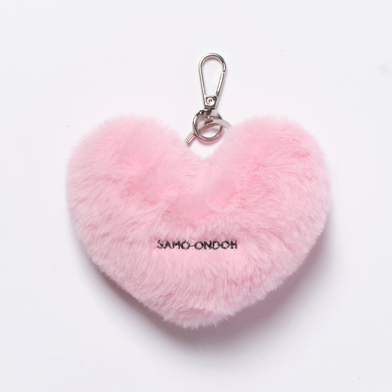 loveyom keychain eco fur pink