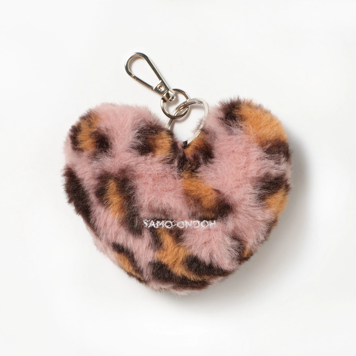loveyom keychain leopard pink