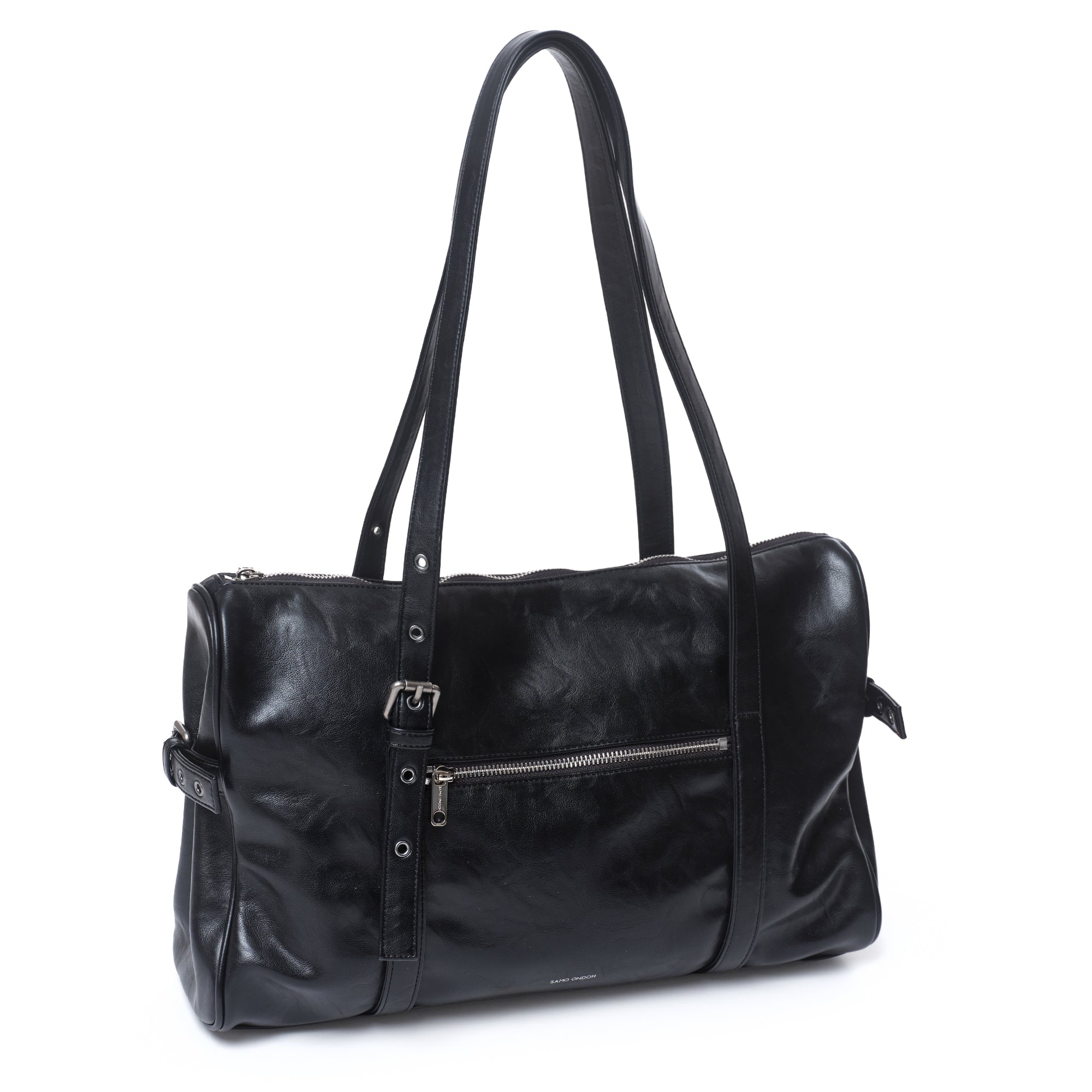 museum bag L baked black