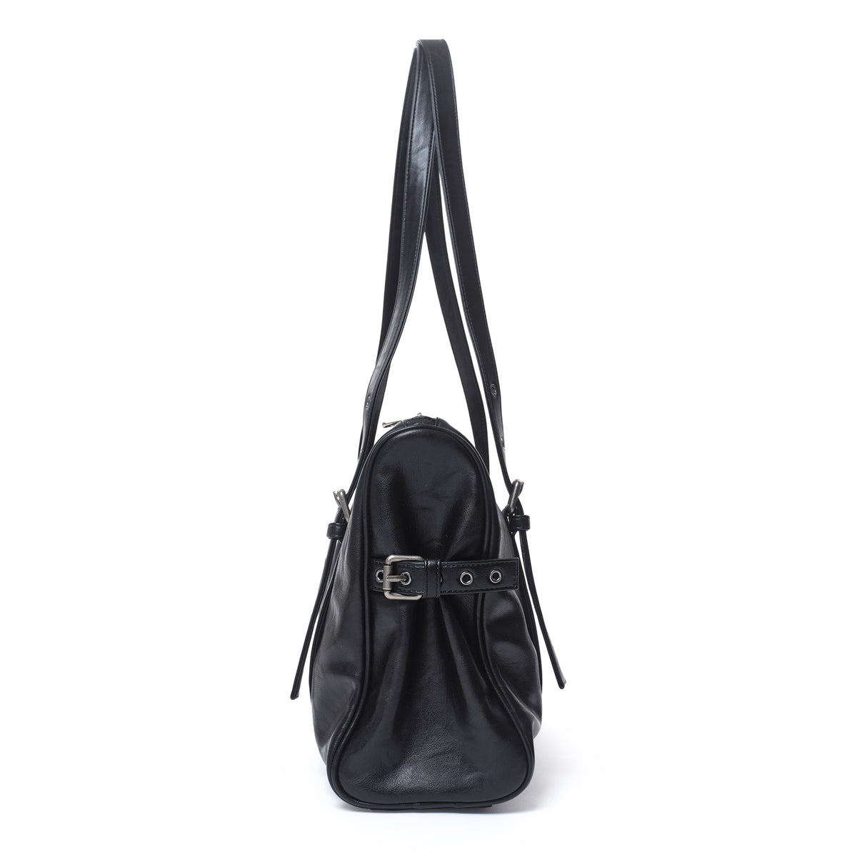 museum bag L baked black
